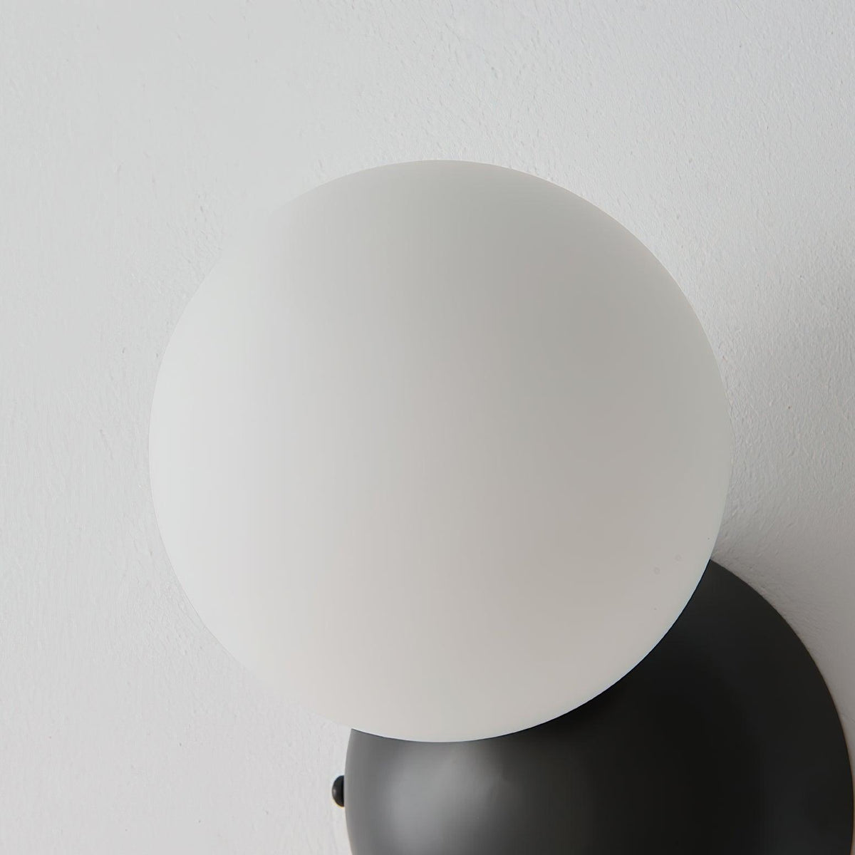 Nøordka Light Bespoke Wall Light Fixture Globe Sleek Matte Brass Finish Wall Light