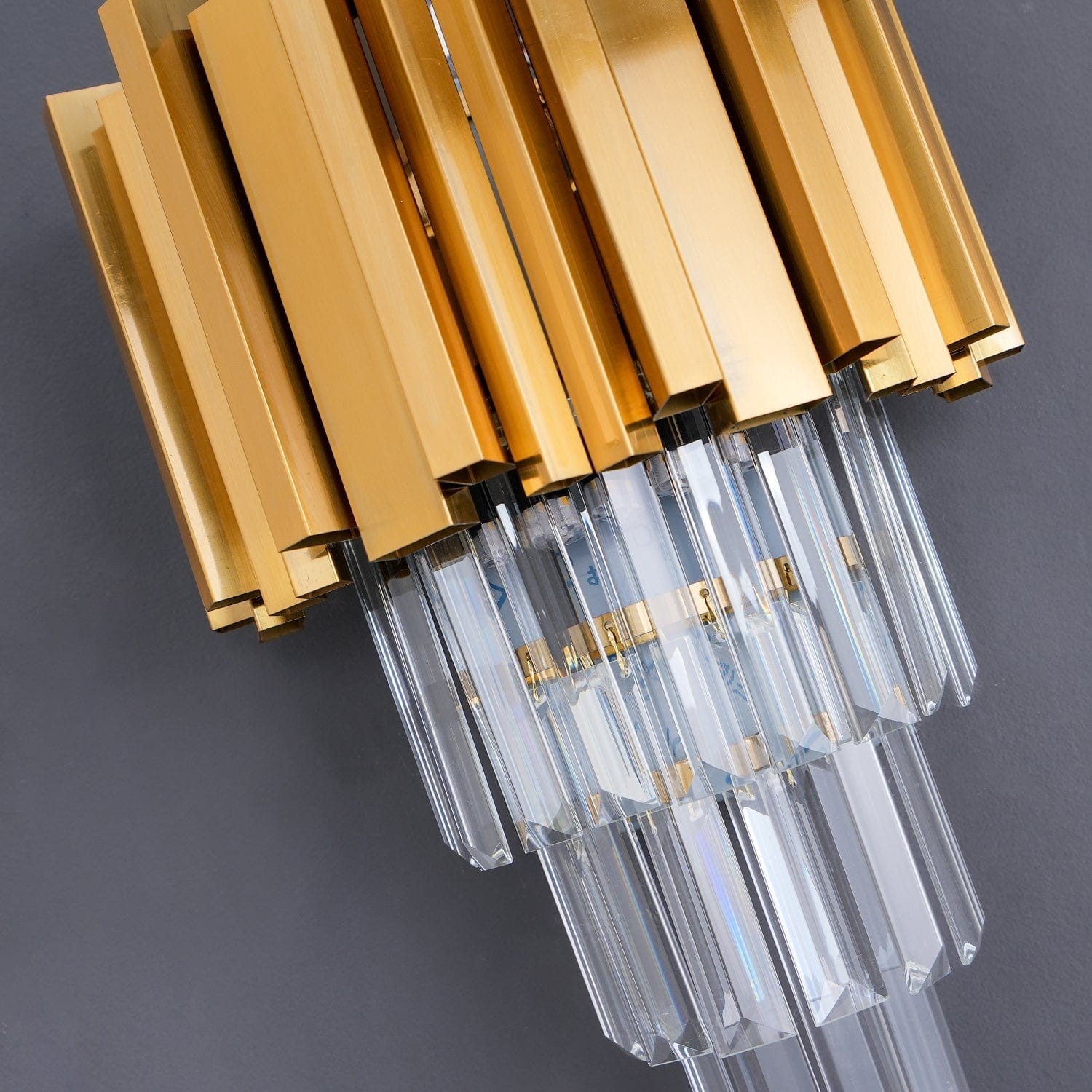 Nøordka Light Bespoke Wall Light Fixture Grand Architectural Contemporary Wall Sconce