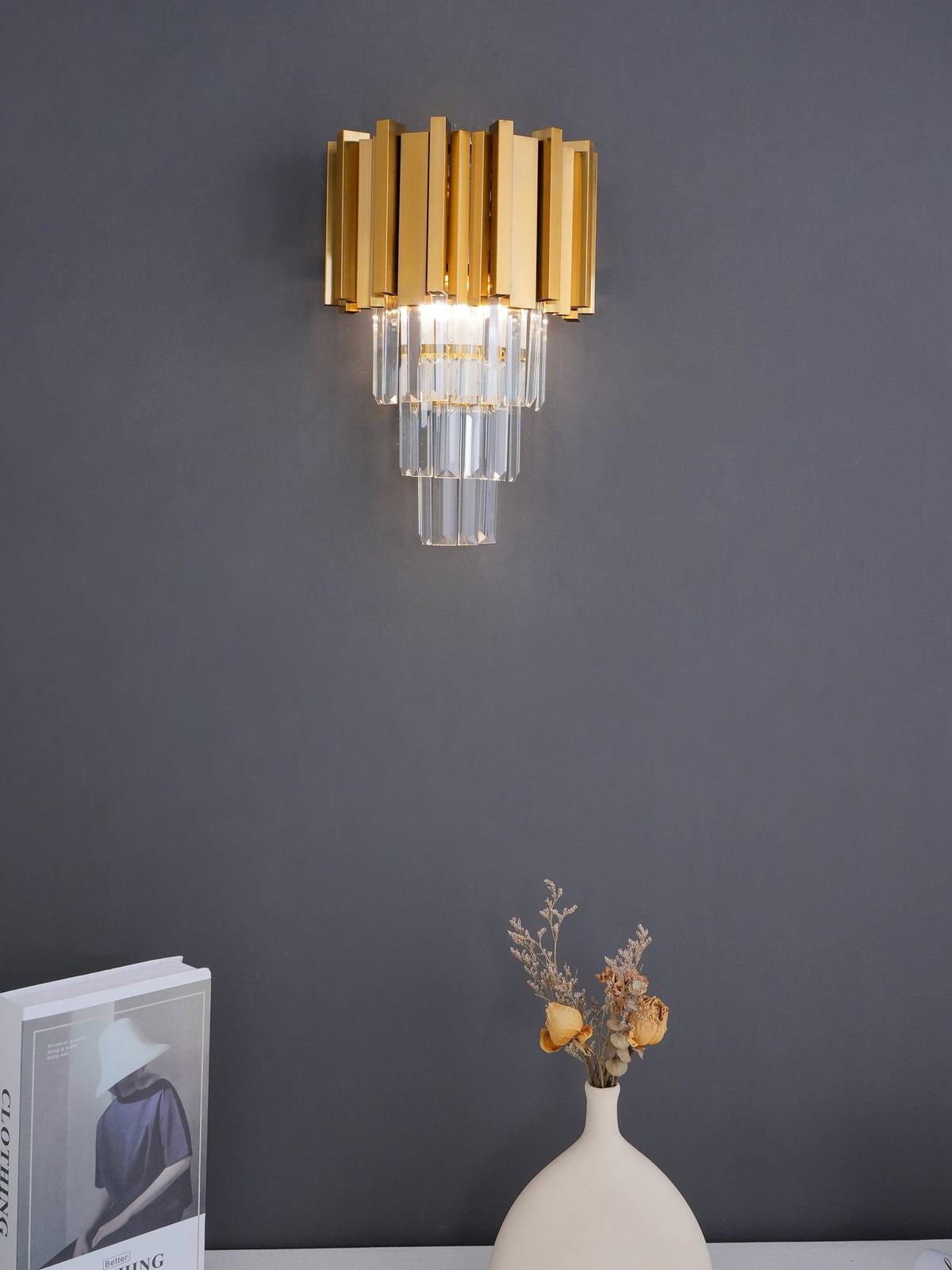Nøordka Light Bespoke Wall Light Fixture Grand Architectural Contemporary Wall Sconce