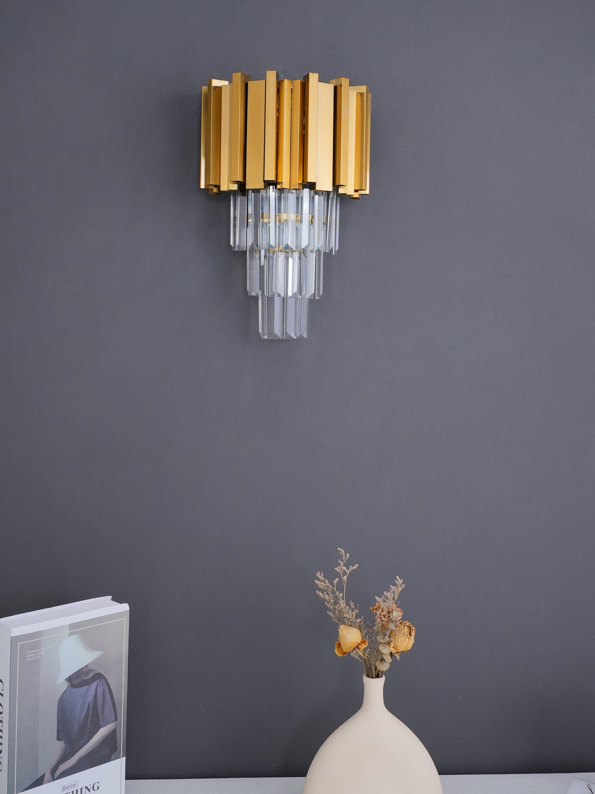 Nøordka Light Bespoke Wall Light Fixture Grand Architectural Contemporary Wall Sconce