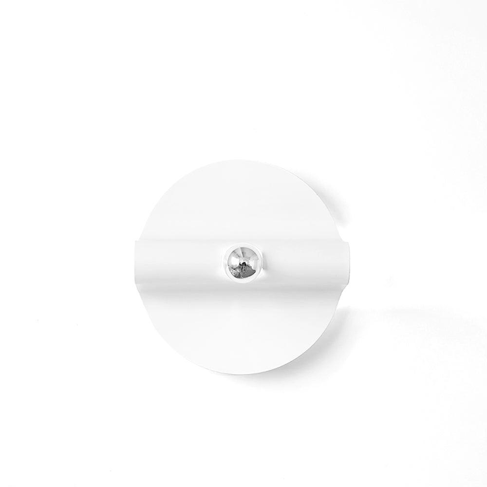 Nøordka Light Bespoke Wall Light Fixture L 9.4″ x W 6.7″ x H 8.3″  / L 24cm x W 17cm x H 21cm / White & Chrome Sculptural Metal Nordic Inspired Wall Lamp