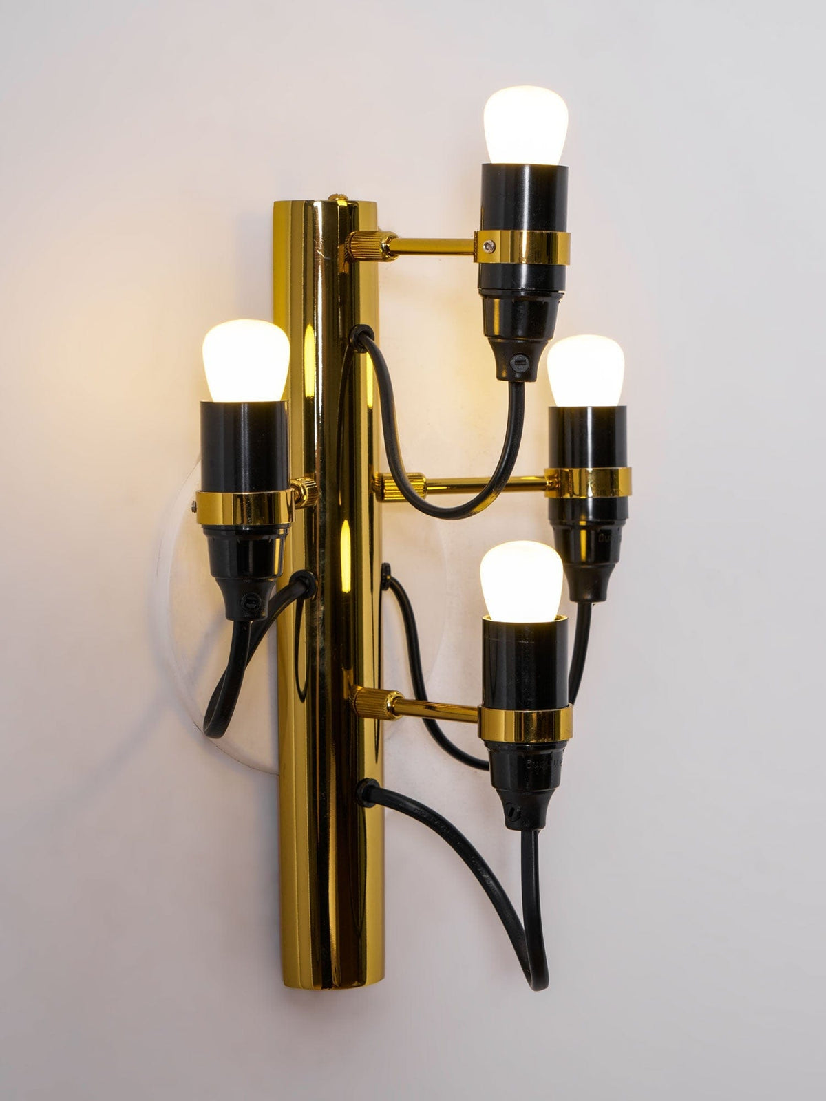 Nøordka Light Bespoke Wall Light Fixture Mirror Polished Steel Contemporary Wall Lamp