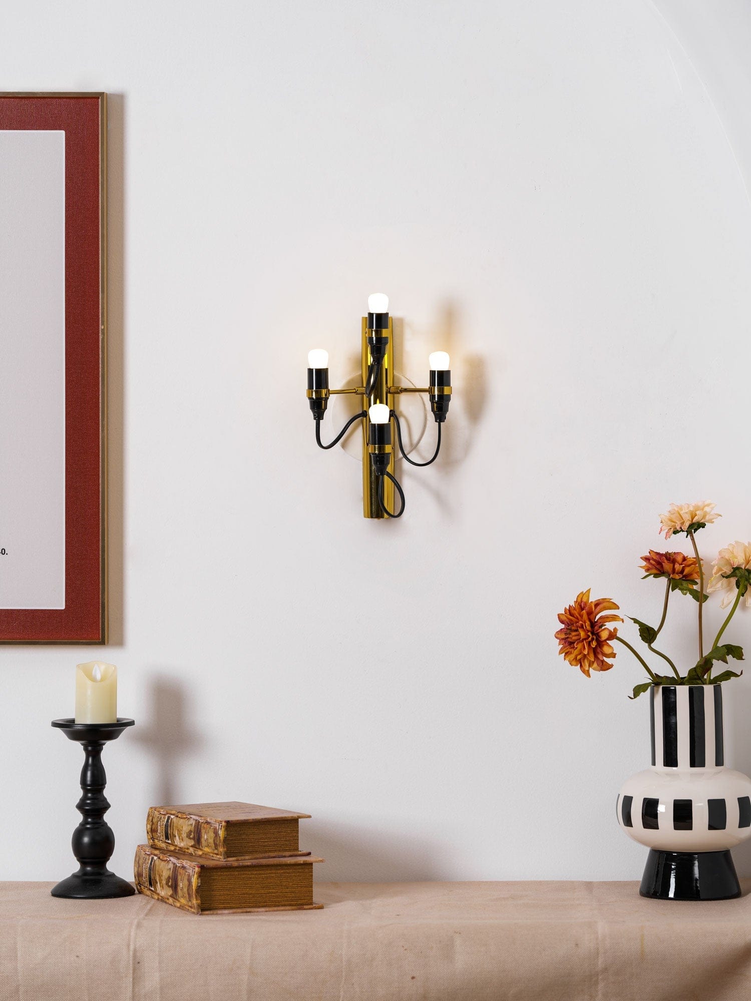 Nøordka Light Bespoke Wall Light Fixture Mirror Polished Steel Contemporary Wall Lamp