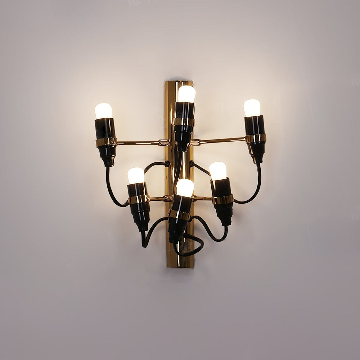 Nøordka Light Bespoke Wall Light Fixture Mirror Polished Steel Contemporary Wall Lamp