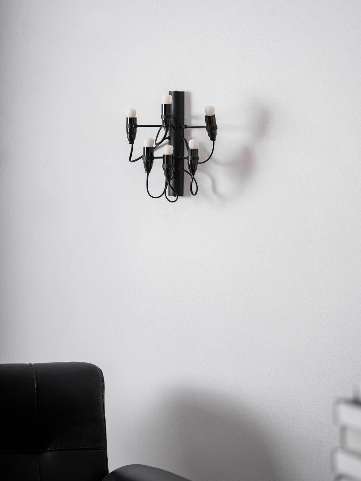 Nøordka Light Bespoke Wall Light Fixture Mirror Polished Steel Contemporary Wall Lamp