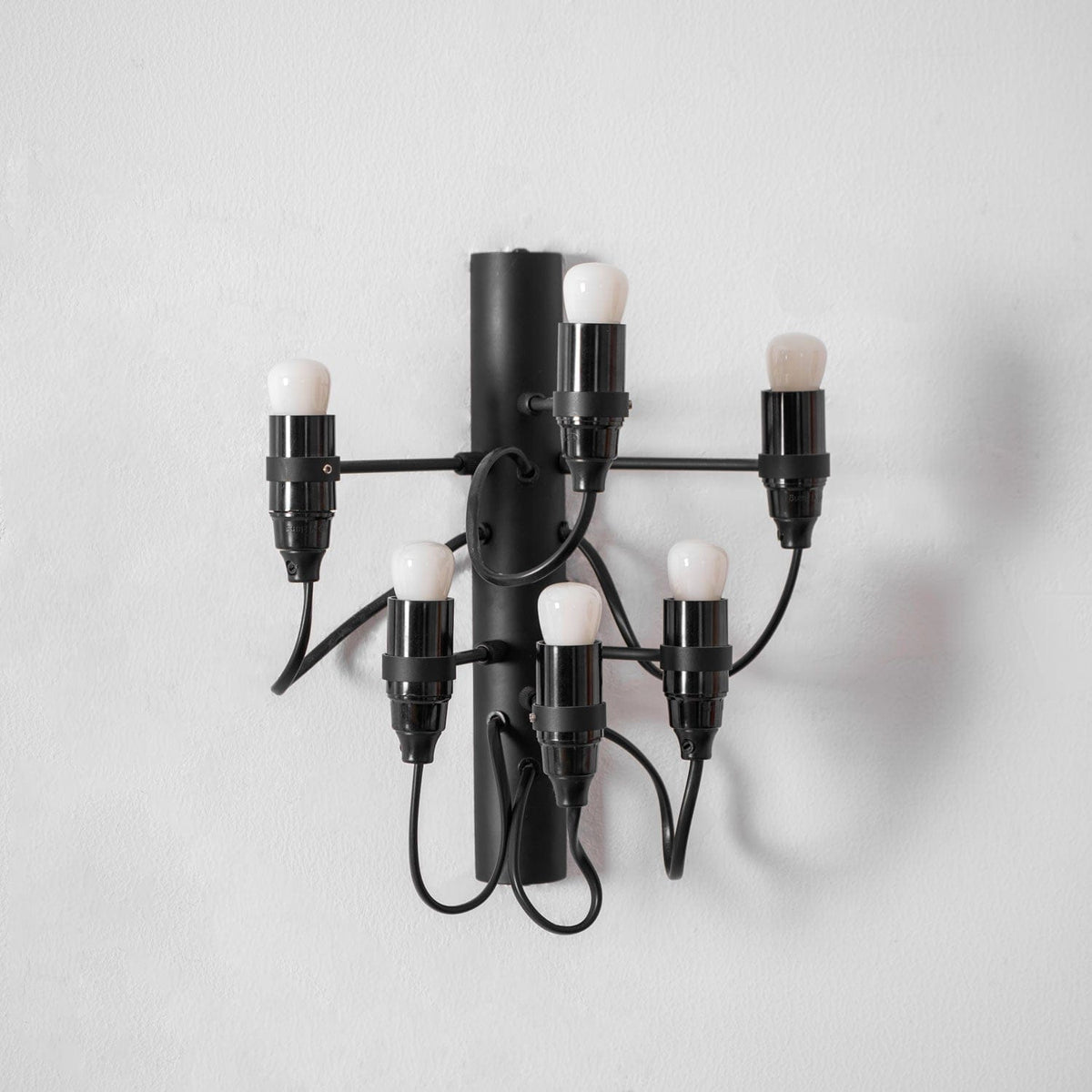 Nøordka Light Bespoke Wall Light Fixture Mirror Polished Steel Contemporary Wall Lamp