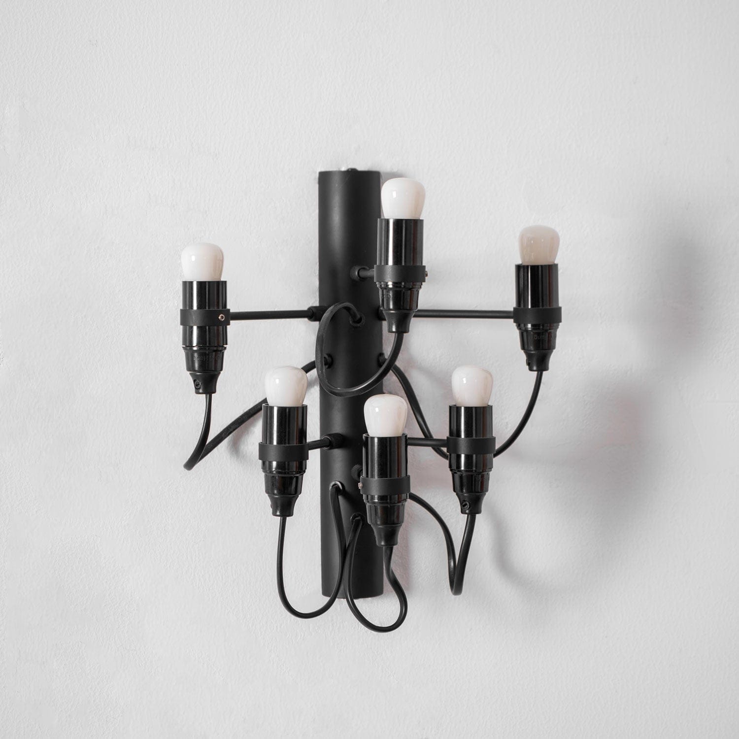 Nøordka Light Bespoke Wall Light Fixture Mirror Polished Steel Contemporary Wall Lamp