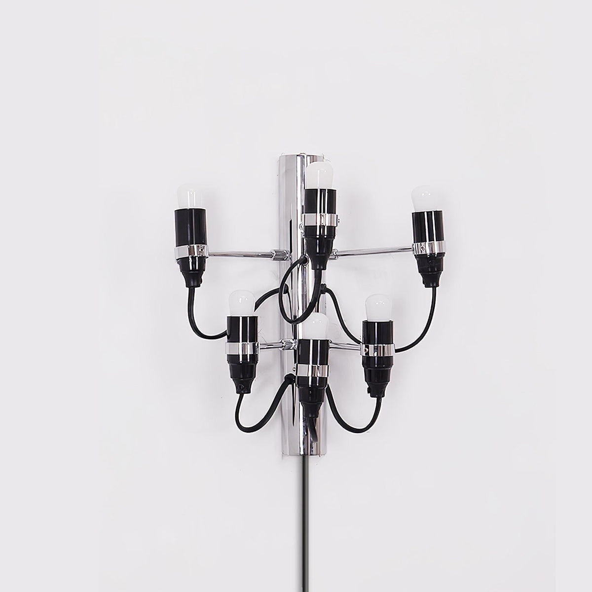 Nøordka Light Bespoke Wall Light Fixture Mirror Polished Steel Contemporary Wall Lamp