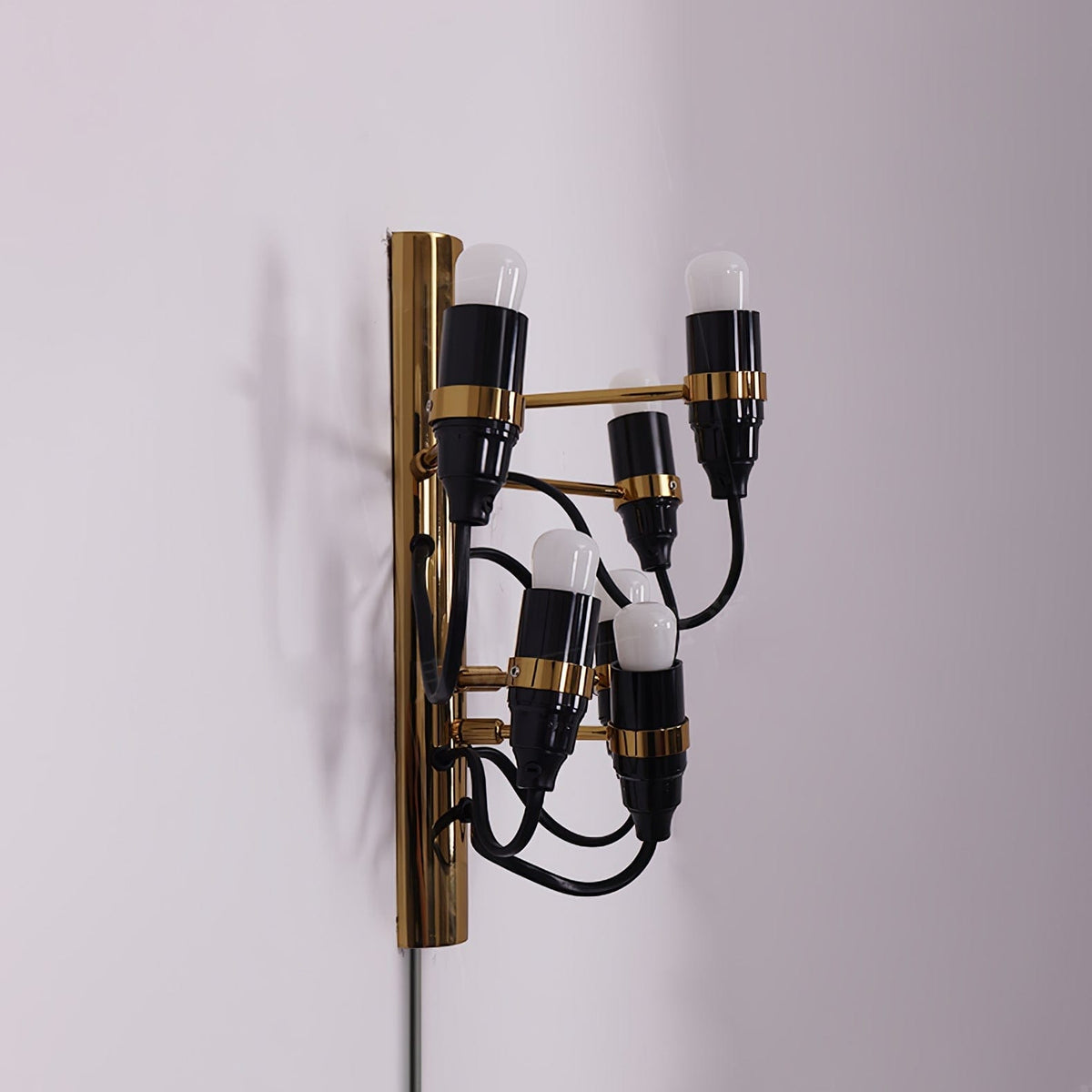 Nøordka Light Bespoke Wall Light Fixture Mirror Polished Steel Contemporary Wall Lamp