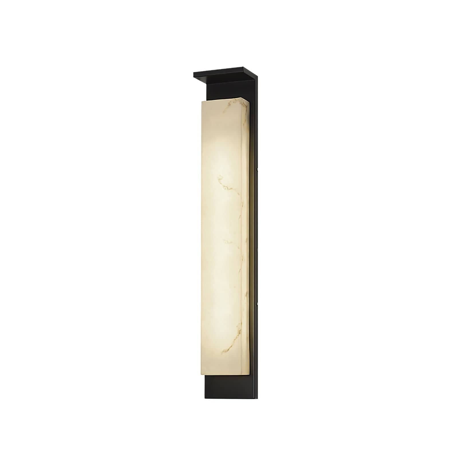 Nøordka Light Bespoke Wall Light Fixture Model B L 6.3″ x W 4.7″ x H 39.4″ / Black & White / Warm Light Rectangular Aluminum Contemporary Wall Light