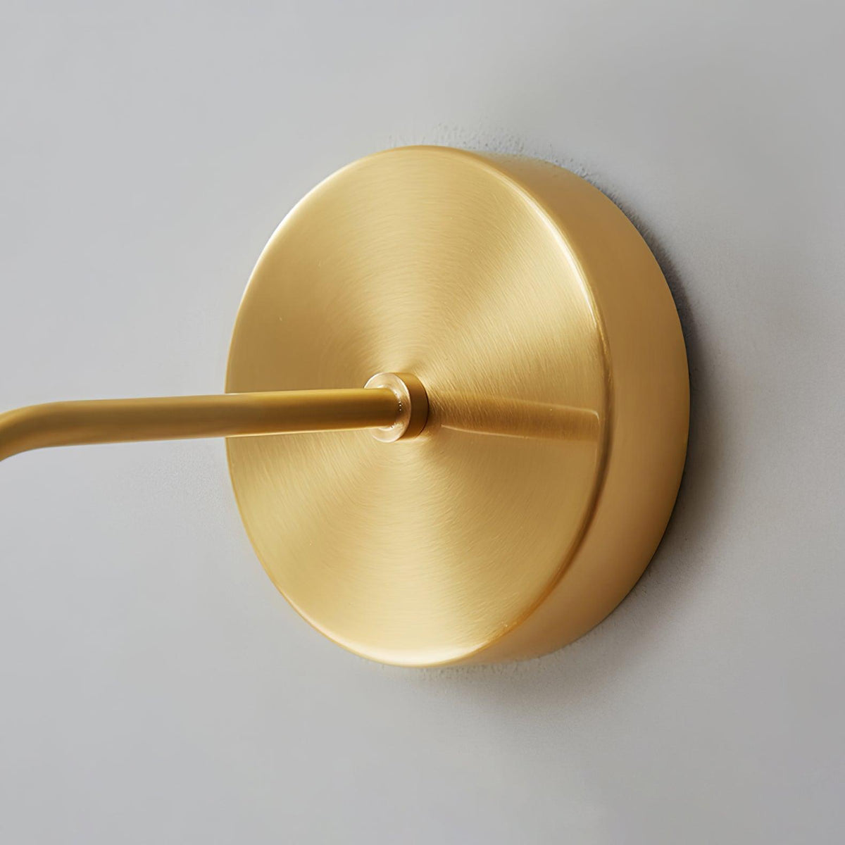 Nøordka Light Bespoke Wall Light Fixture Oval Brass Finish Contemporary Wall Lamp