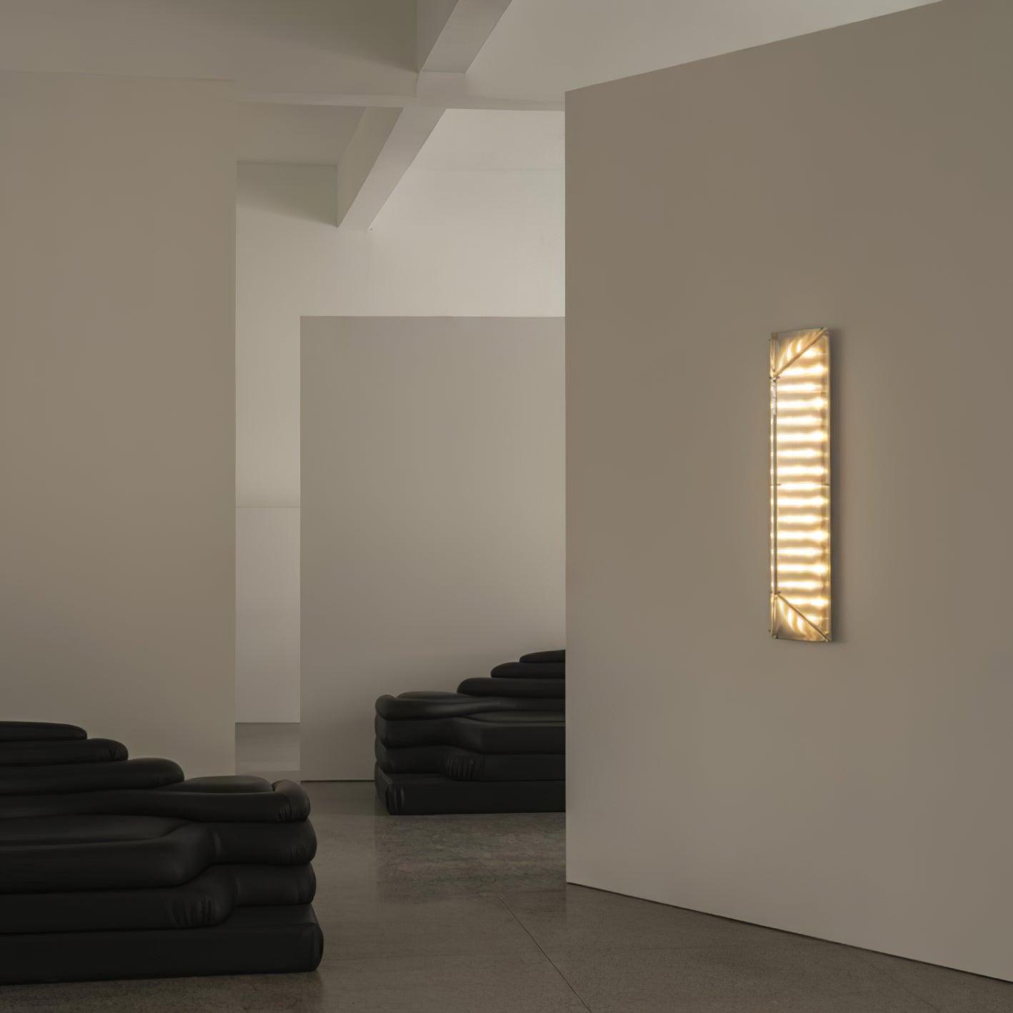 Nøordka Light Bespoke Wall Light Fixture Patterned Glass Gothic Inspired Wall Lamp