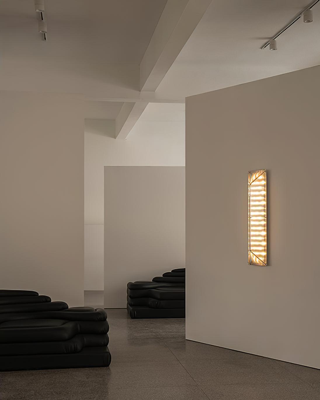 Nøordka Light Bespoke Wall Light Fixture Patterned Glass Gothic Inspired Wall Lamp