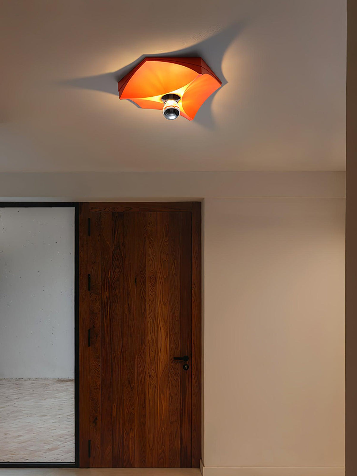 Nøordka Light Bespoke Wall Light Fixture Pentagon Contemporary Polycarbonate Wall Lamp