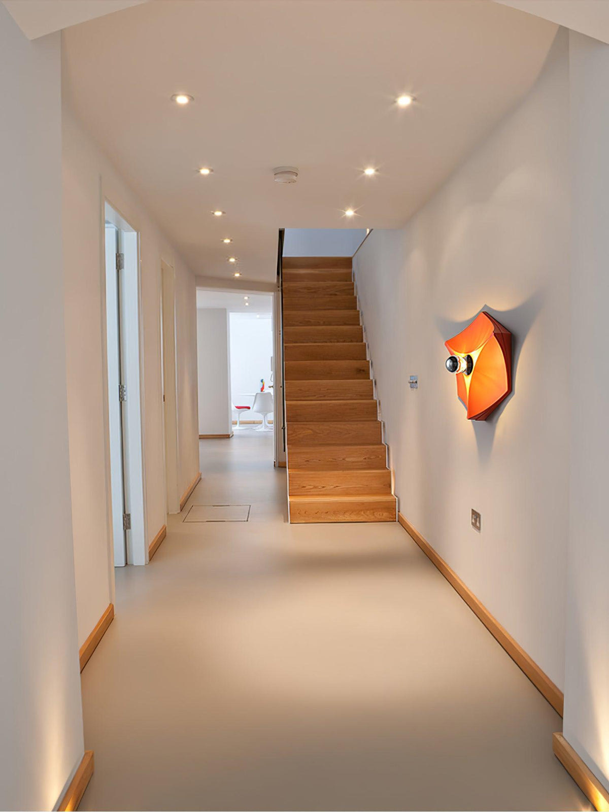 Nøordka Light Bespoke Wall Light Fixture Pentagon Contemporary Polycarbonate Wall Lamp