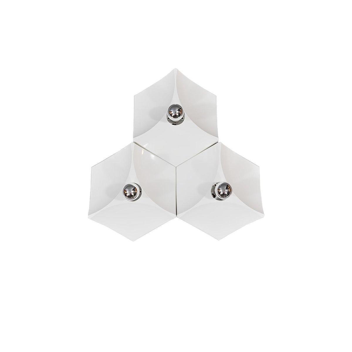 Nøordka Light Bespoke Wall Light Fixture Pentagon Contemporary Polycarbonate Wall Lamp