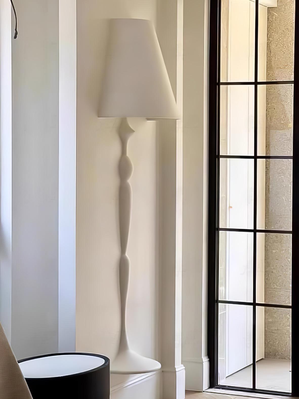 Nøordka Light Bespoke Wall Light Fixture Plaster Portrait Nordic Inspired Wall Light