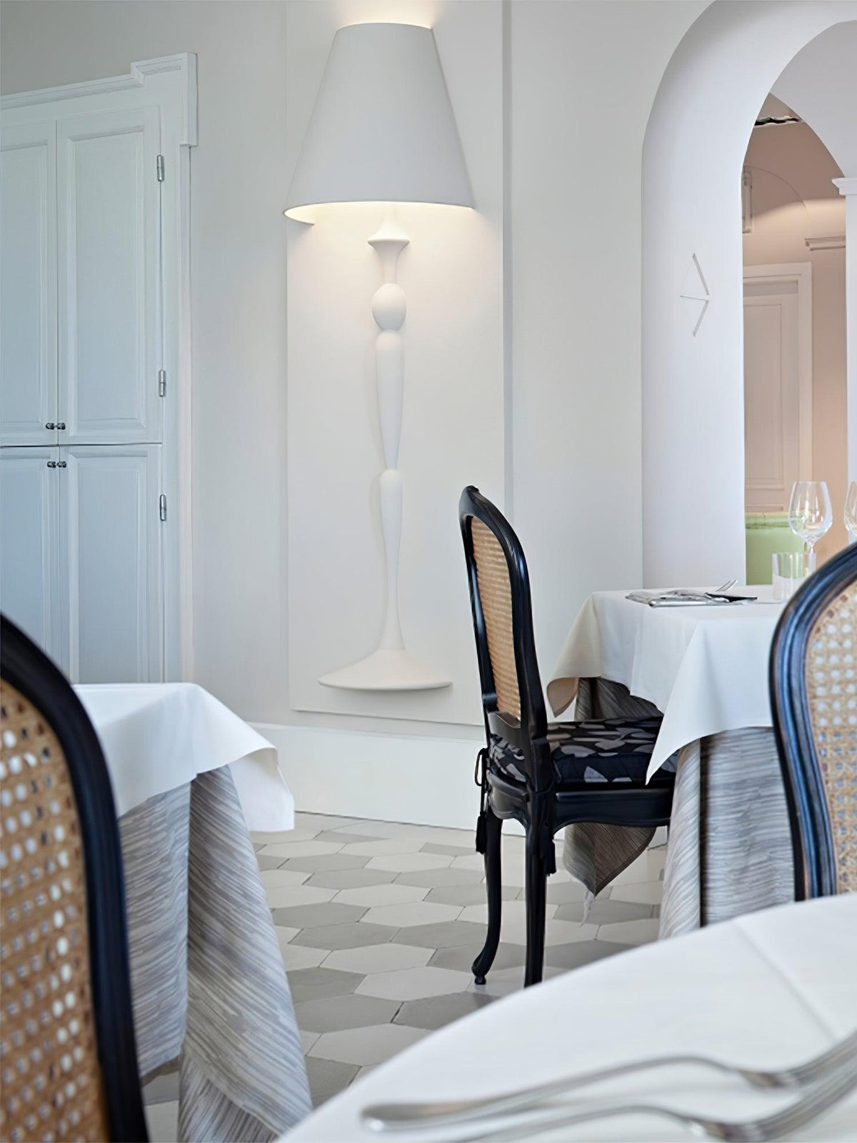 Nøordka Light Bespoke Wall Light Fixture Plaster Portrait Nordic Inspired Wall Light