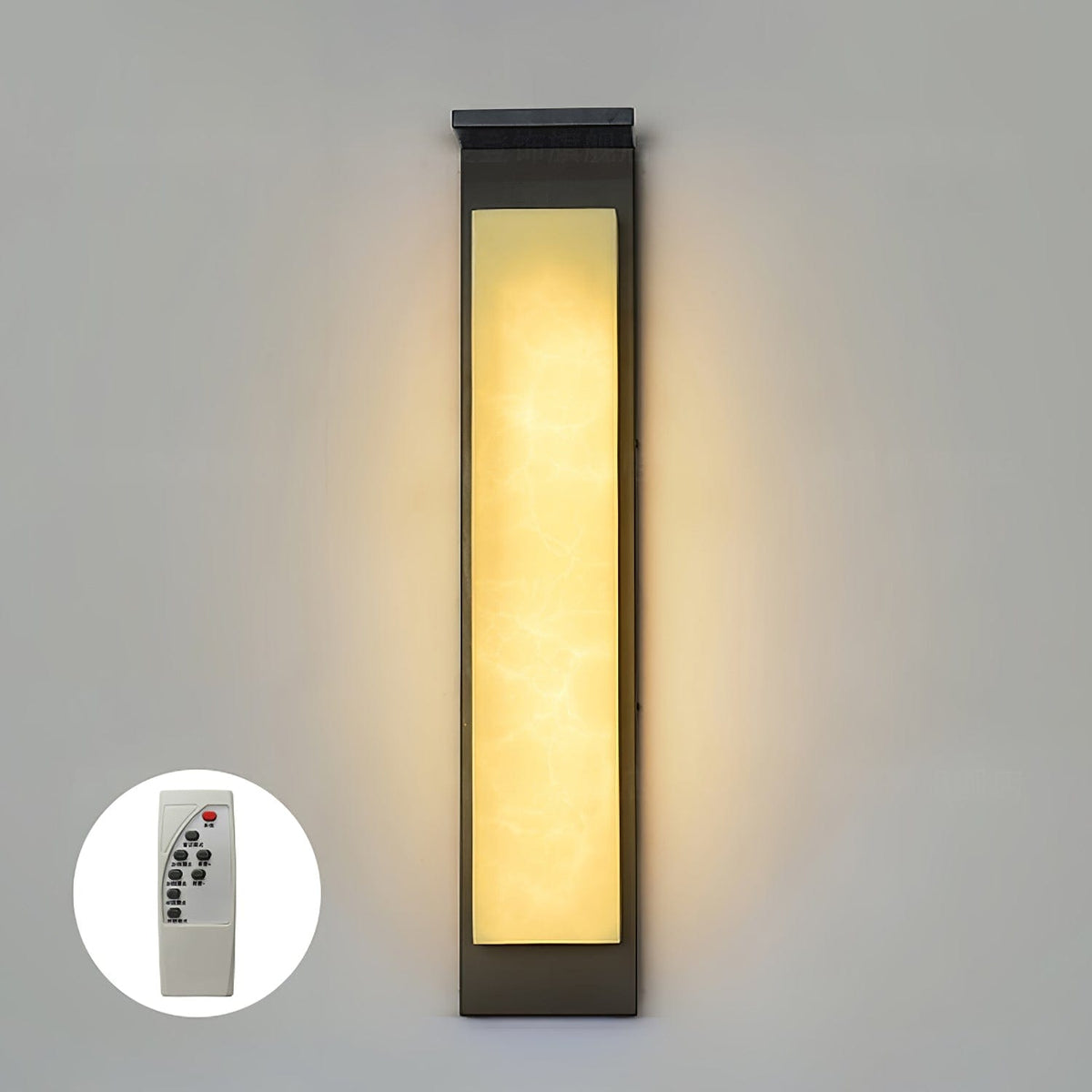 Nøordka Light Bespoke Wall Light Fixture Rectangular Aluminum Contemporary Wall Light