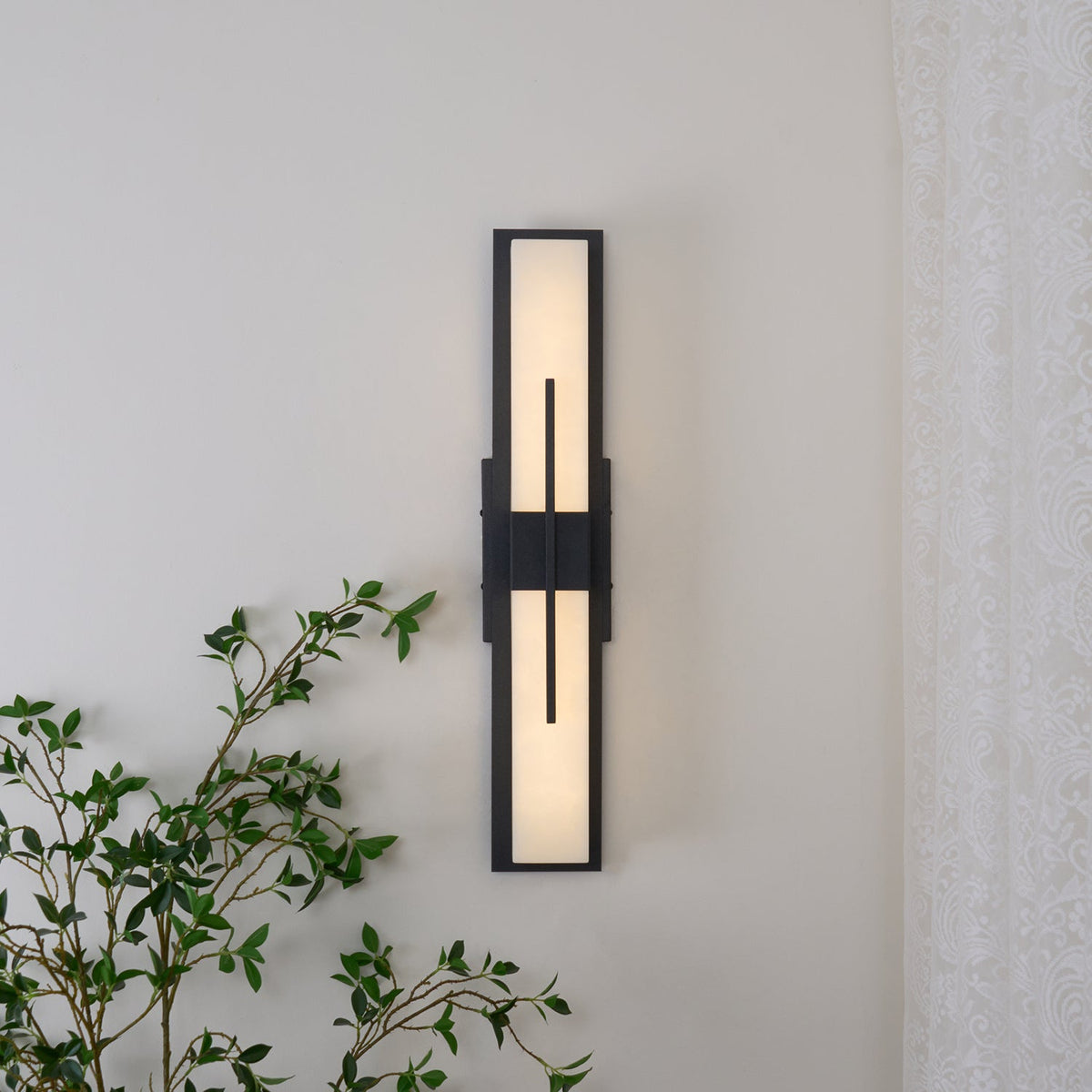 Nøordka Light Bespoke Wall Light Fixture Rectangular Contemporary Outdoor Wall Light