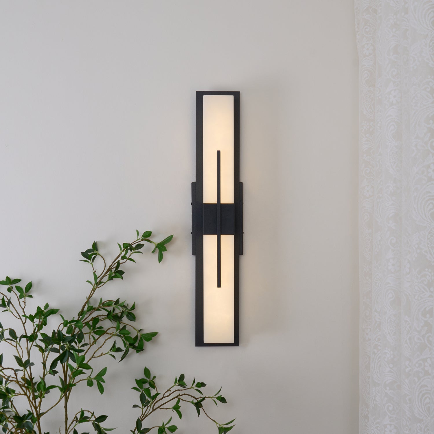 Nøordka Light Bespoke Wall Light Fixture Rectangular Contemporary Outdoor Wall Light
