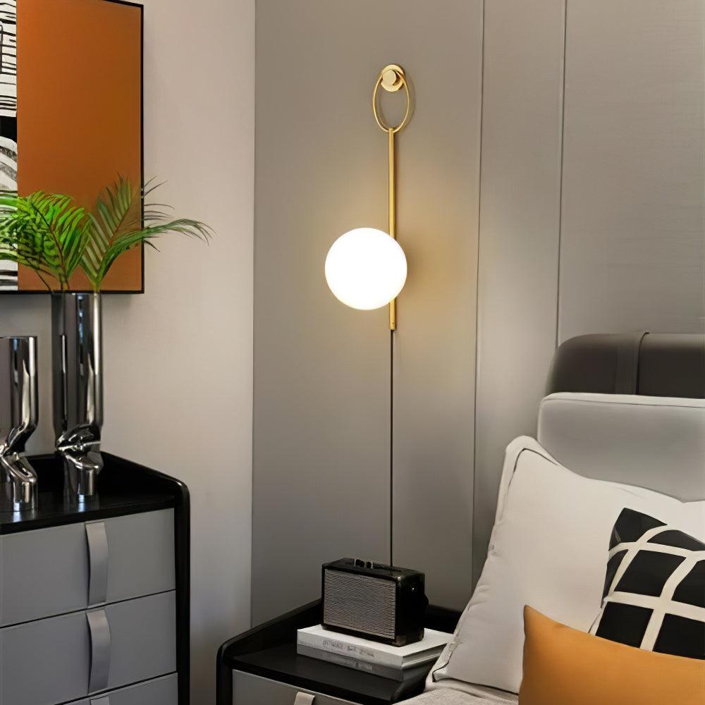 Nøordka Light Bespoke Wall Light Fixture Sculptural Balloon Brass Premium Wall Sconce