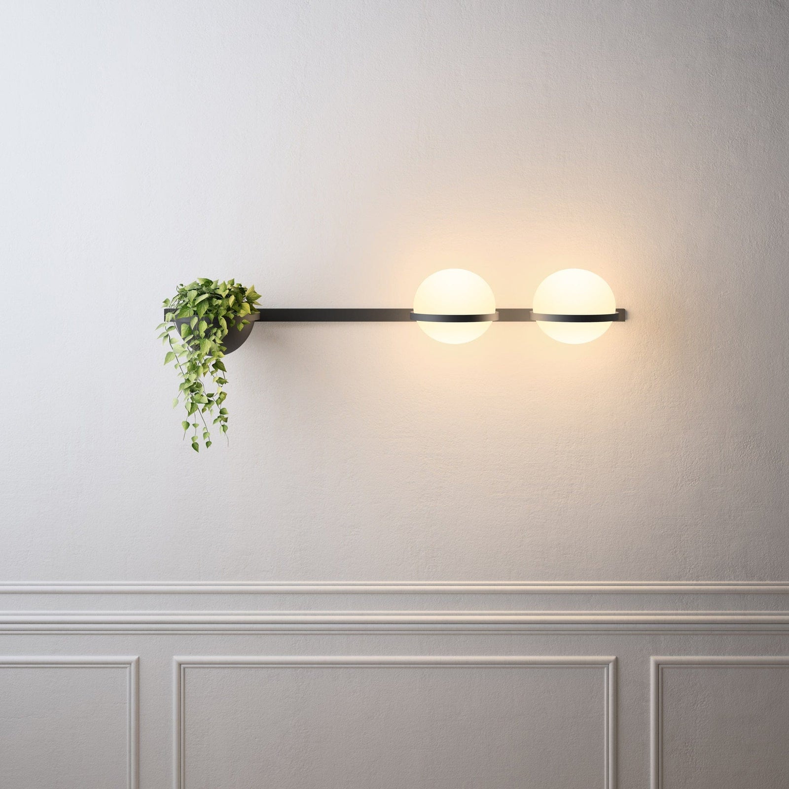 Nøordka Light Bespoke Wall Light Fixture Spherical Contemporary Designer Wall Light