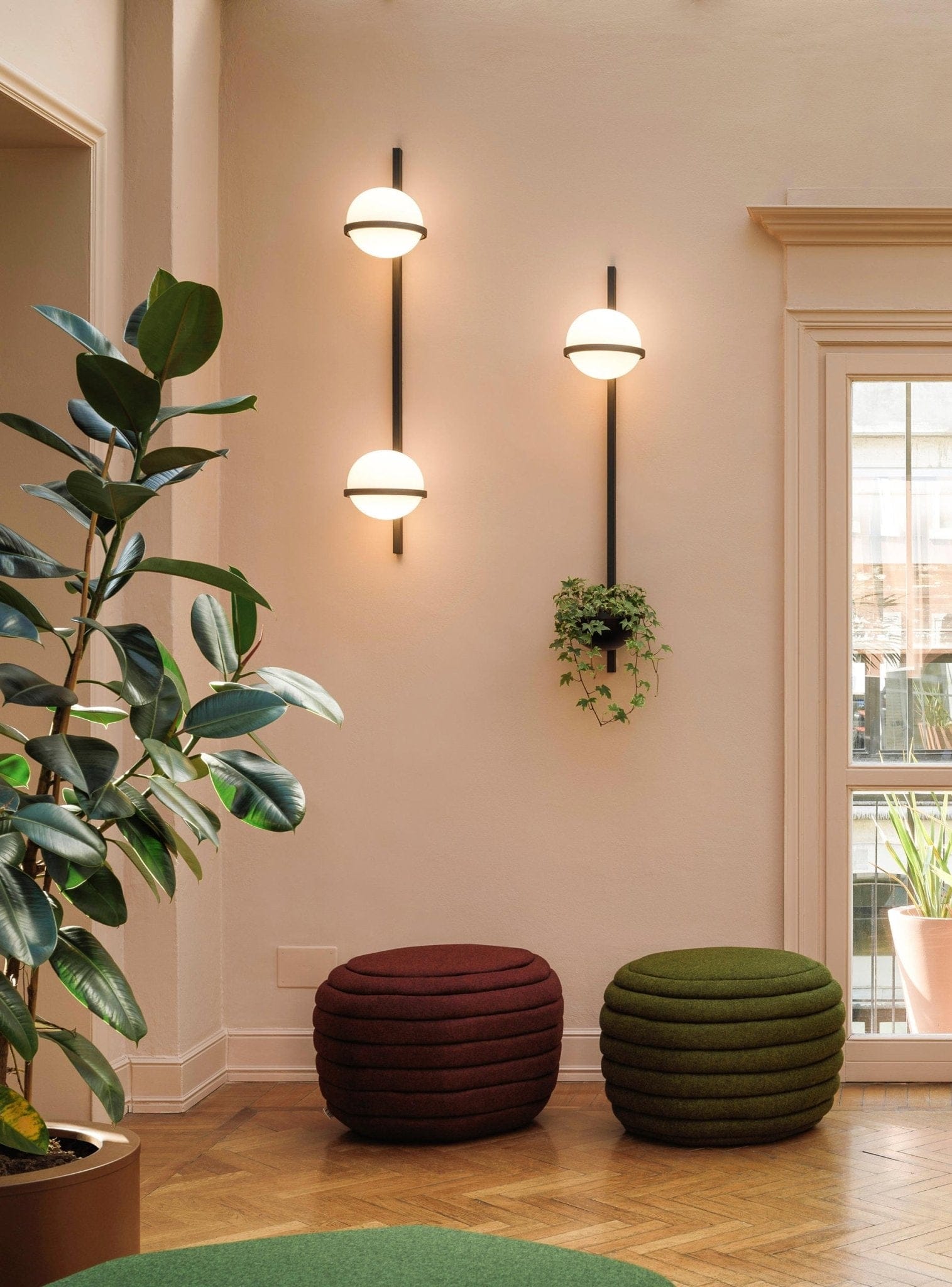 Nøordka Light Bespoke Wall Light Fixture Spherical Contemporary Designer Wall Light