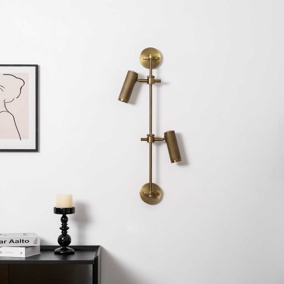 Nøordka Light Bespoke Wall Light Fixture Spot Premium Vintage Directional Wall Light