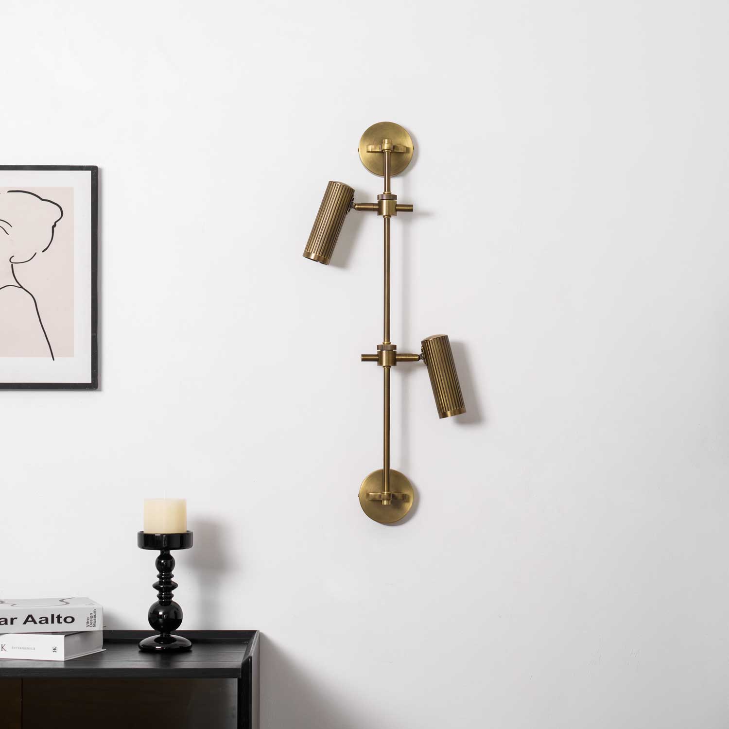 Nøordka Light Bespoke Wall Light Fixture Spot Premium Vintage Directional Wall Light