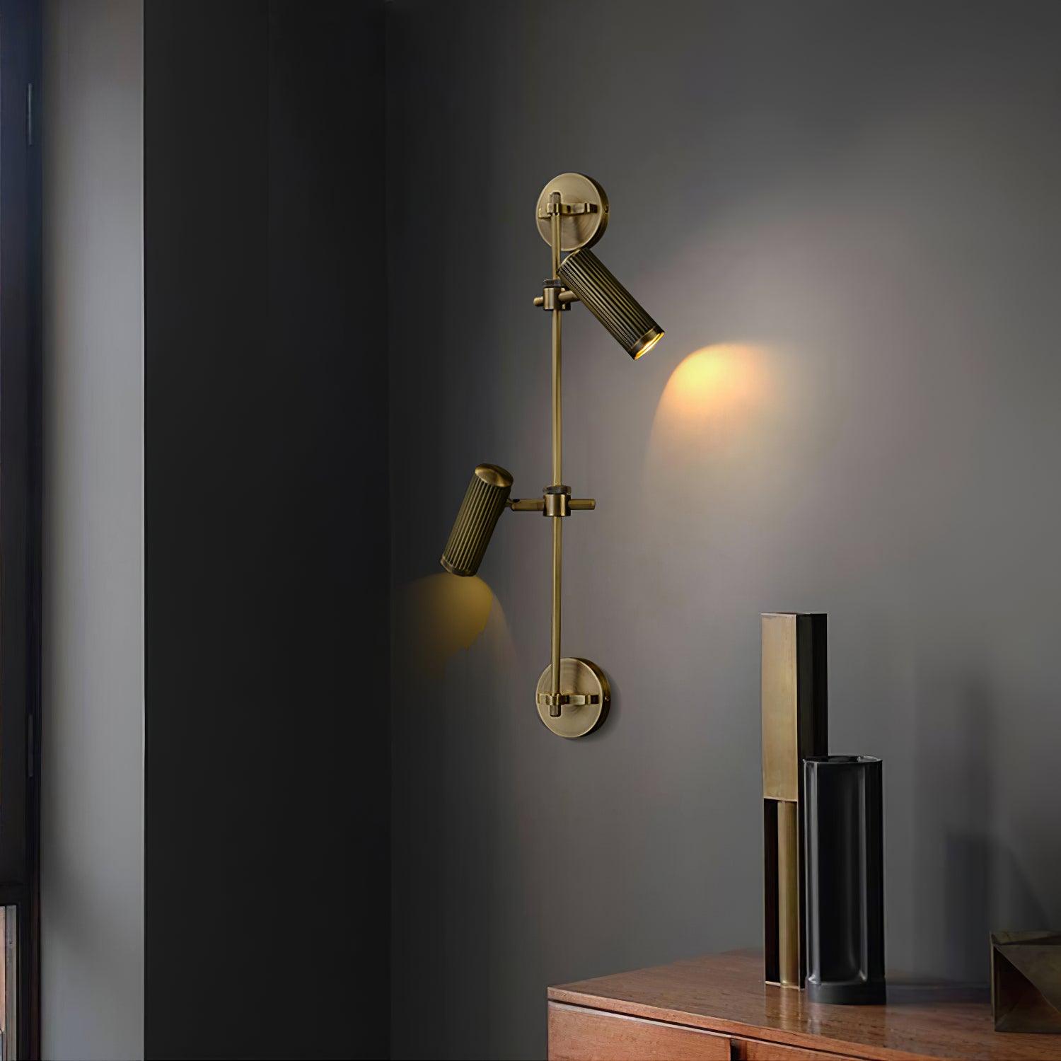 Nøordka Light Bespoke Wall Light Fixture Spot Premium Vintage Directional Wall Light
