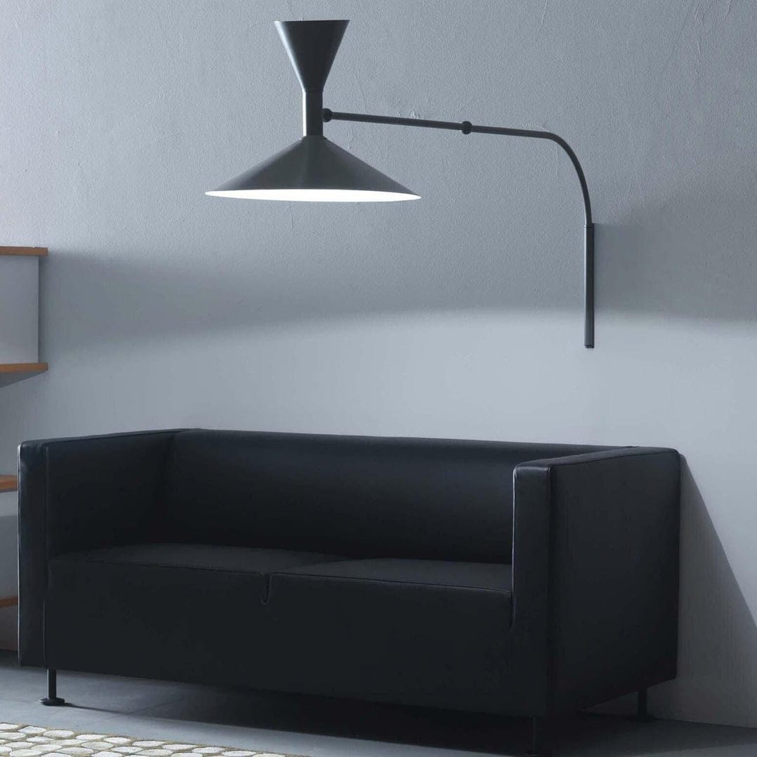 Nøordka Light Bespoke Wall Light Fixture Spun Aluminum Diffuser Contemporary Wall Light