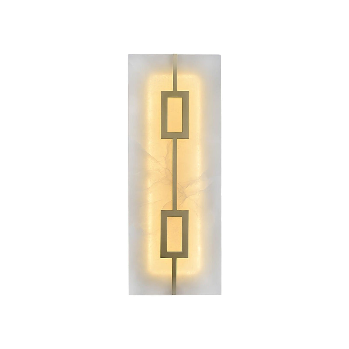 Nøordka Light Bespoke Wall Light Fixture Square Alabaster Contemporary Wall Light
