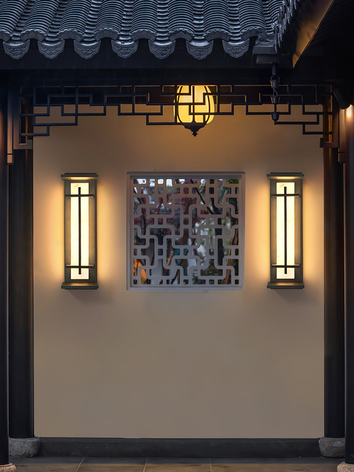 Nøordka Light Bespoke Wall Light Fixture Square Contemporary For Porch And Patio Wall Light