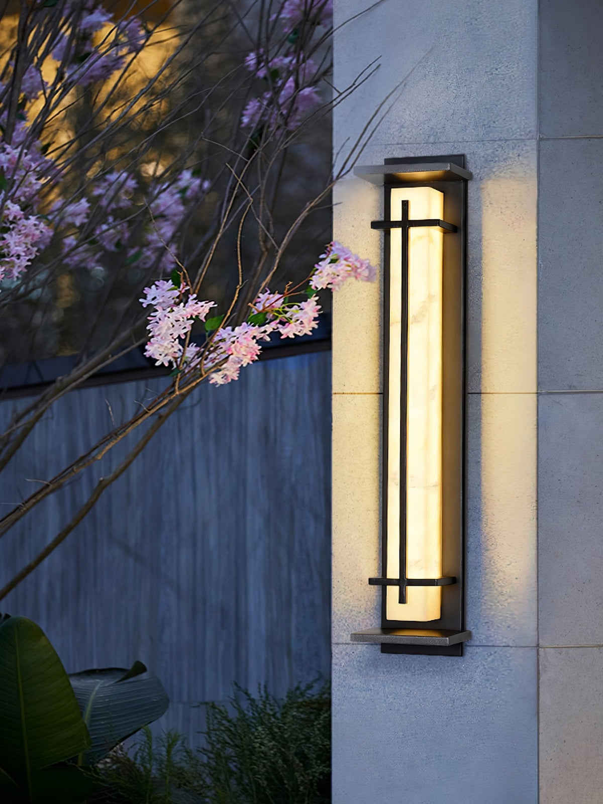 Nøordka Light Bespoke Wall Light Fixture Square Contemporary For Porch And Patio Wall Light