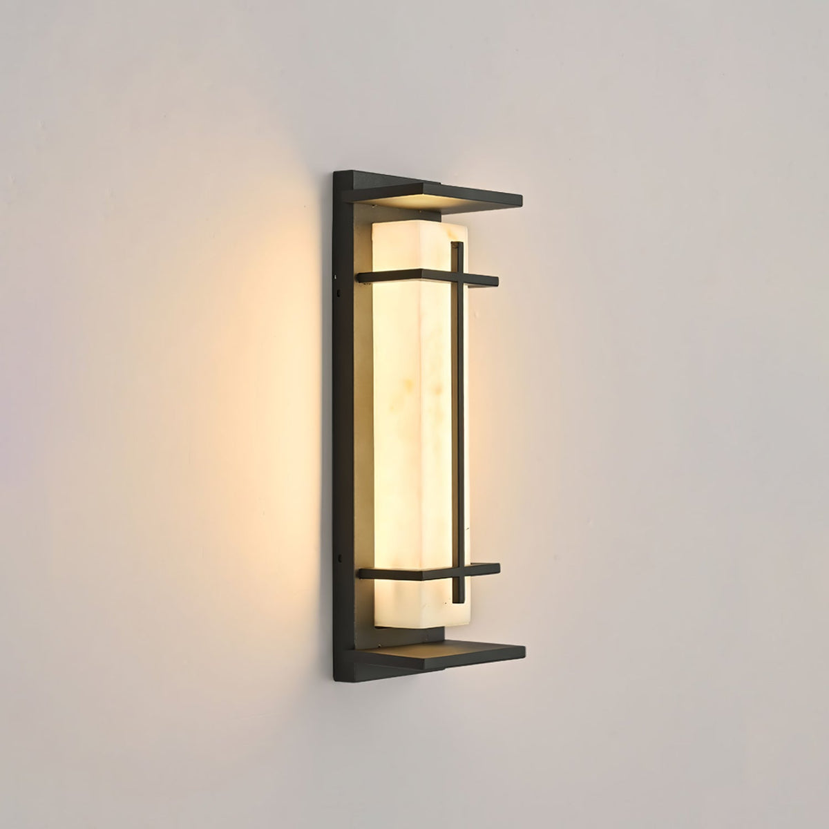 Nøordka Light Bespoke Wall Light Fixture Square Contemporary For Porch And Patio Wall Light