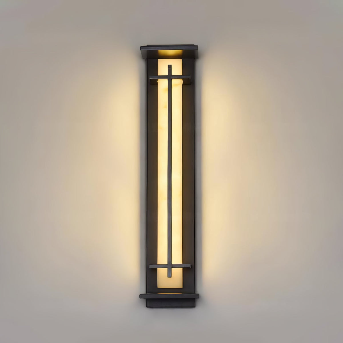Nøordka Light Bespoke Wall Light Fixture Square Contemporary For Porch And Patio Wall Light