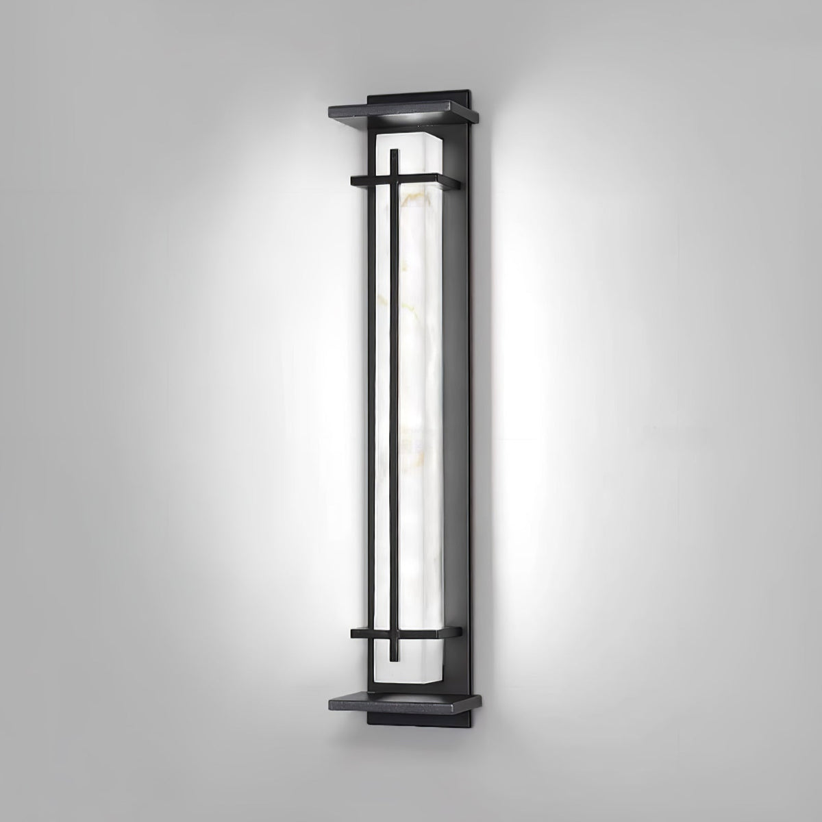 Nøordka Light Bespoke Wall Light Fixture Square Contemporary For Porch And Patio Wall Light