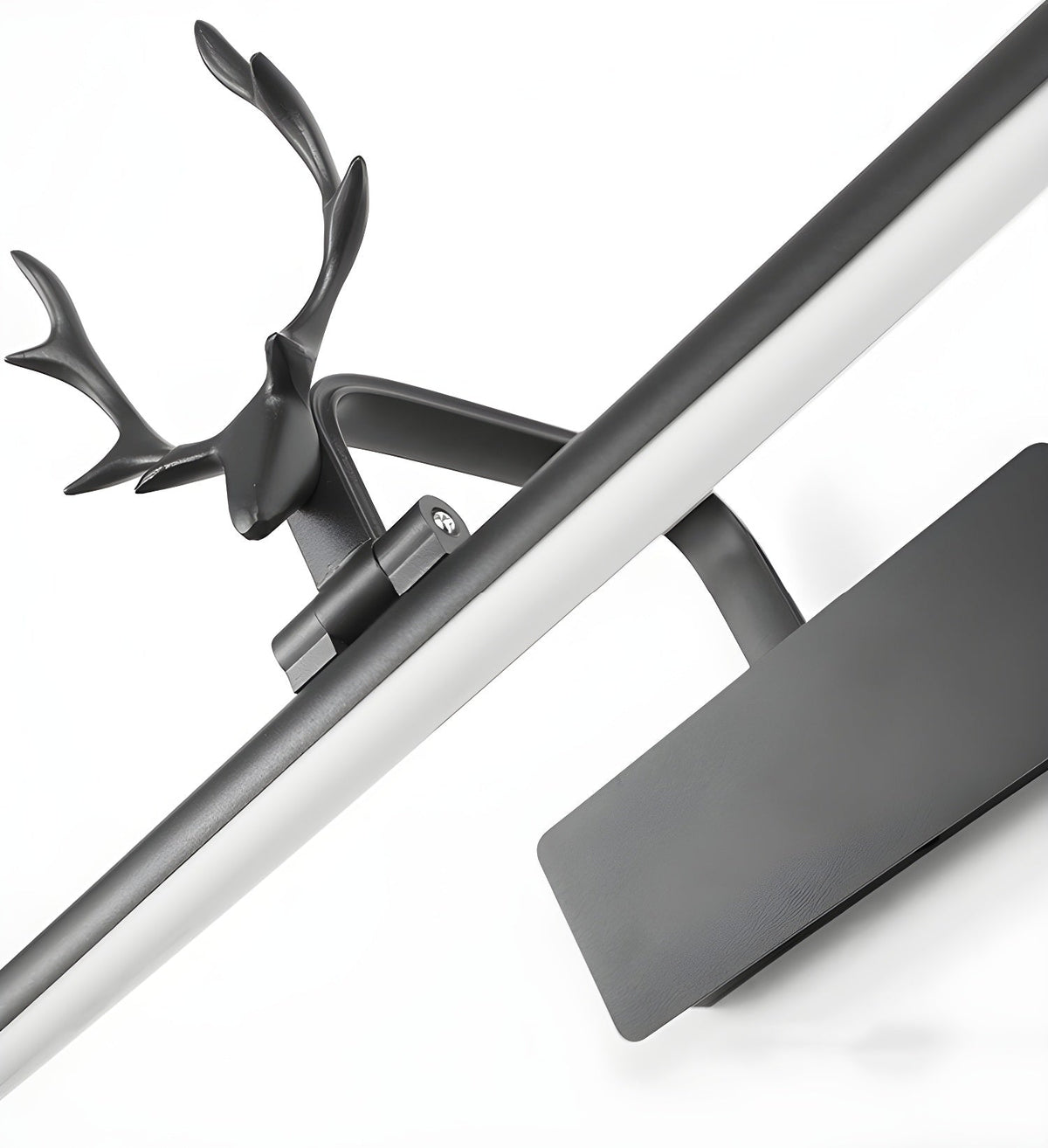 Nøordka Light Bespoke Wall Light Fixture Stag Horn Handcrafted Antique Brass Finish Wall Light