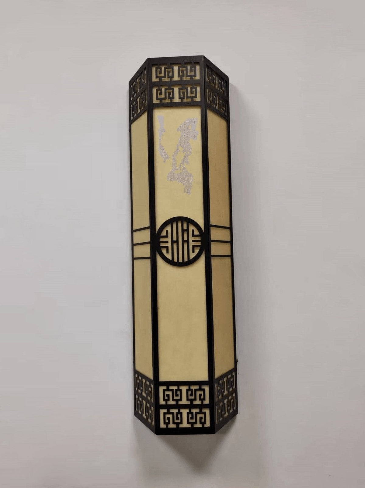 Nøordka Light Bespoke Wall Light Fixture Striped Metal Nordic Inspired Wall Sconce