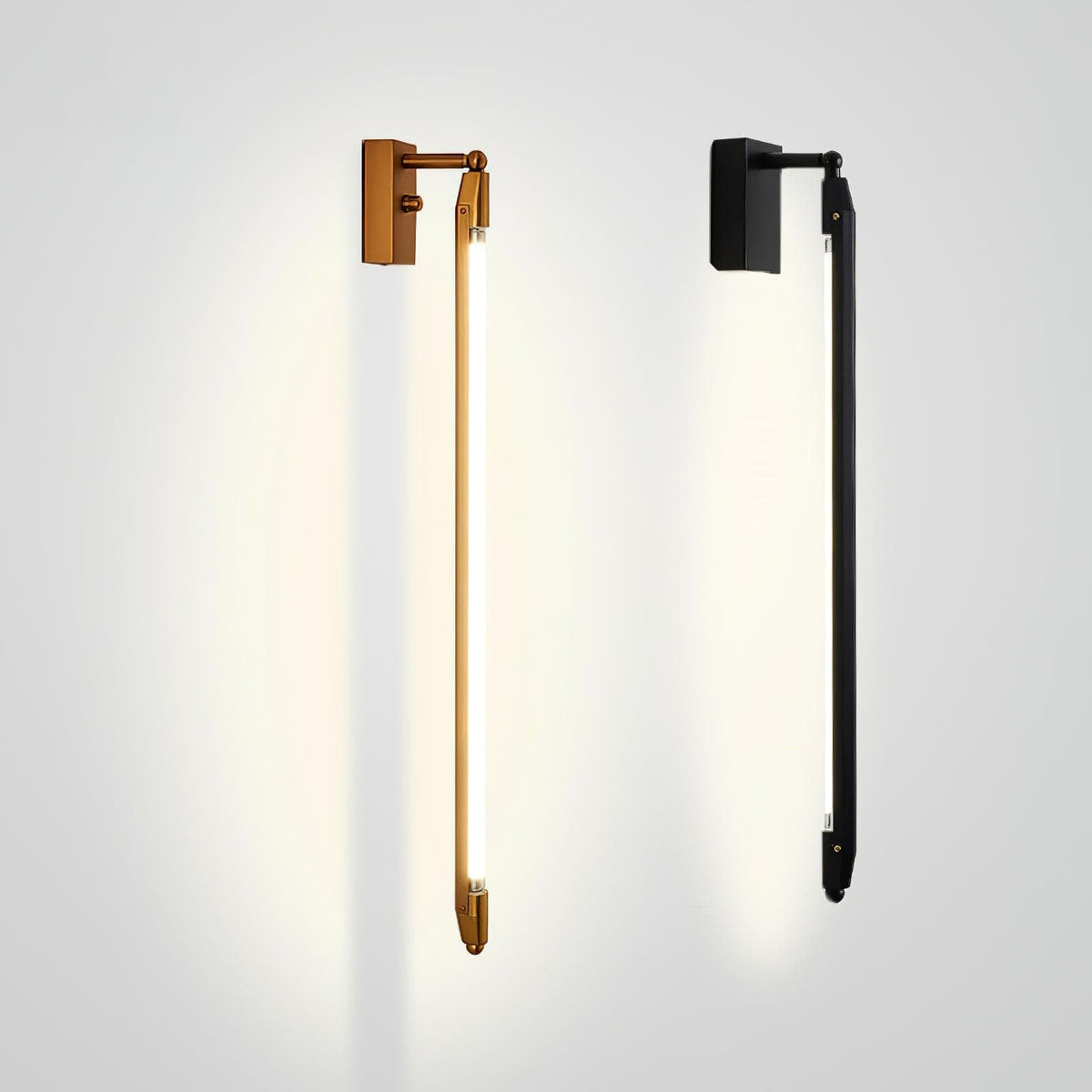 Nøordka Light Bespoke Wall Light Fixture T Shaped Tube Contemporary Adjustable Wall Light