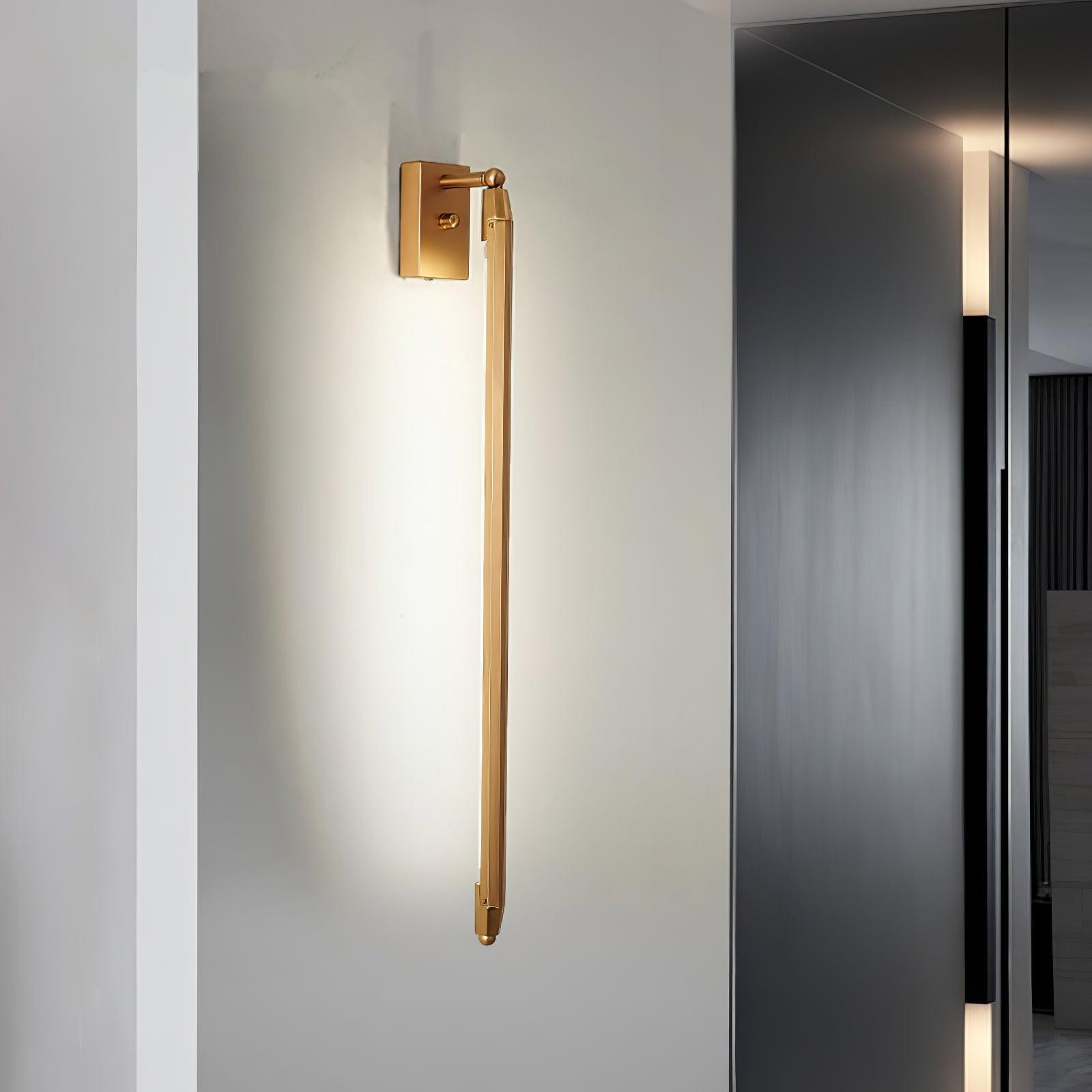 Nøordka Light Bespoke Wall Light Fixture T Shaped Tube Contemporary Adjustable Wall Light