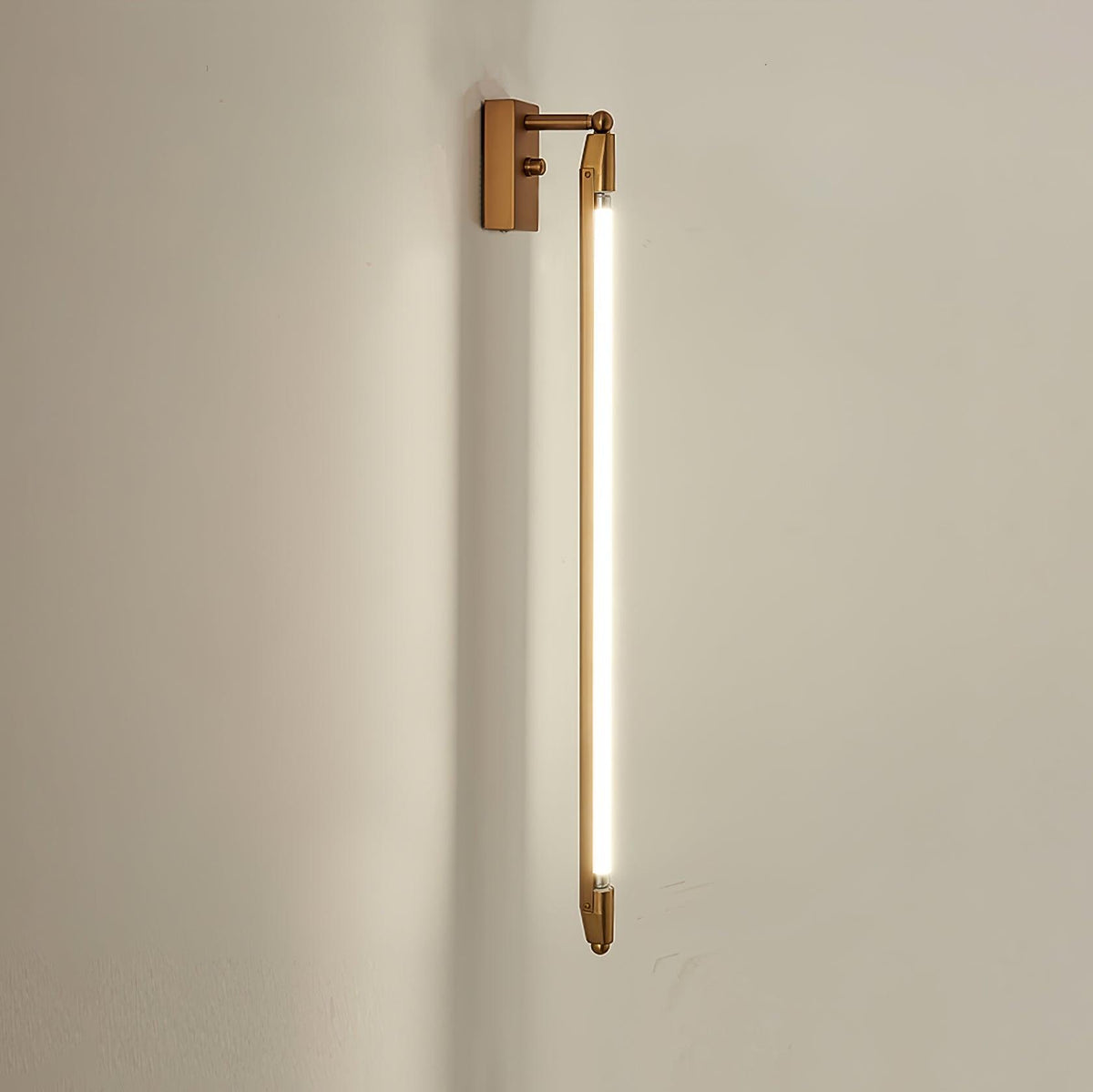 Nøordka Light Bespoke Wall Light Fixture T Shaped Tube Contemporary Adjustable Wall Light