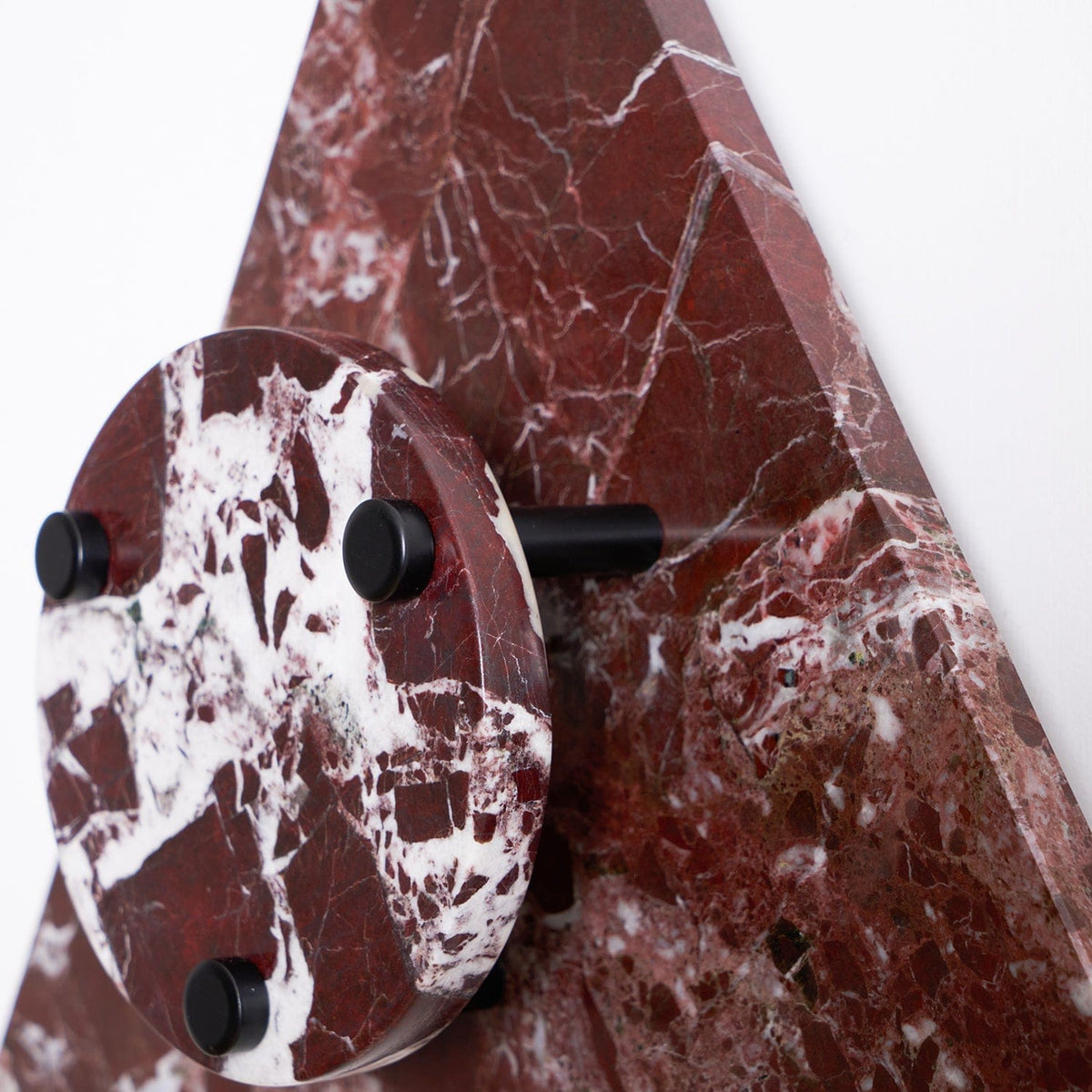 Nøordka Light Bespoke Wall Light Fixture Triangular Marble Contemporary Wall Light