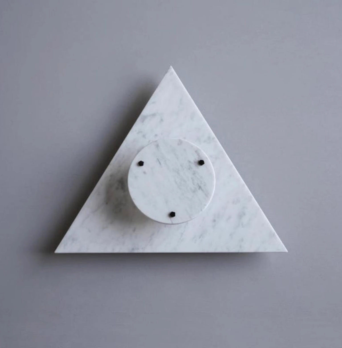 Nøordka Light Bespoke Wall Light Fixture Triangular Marble Contemporary Wall Light