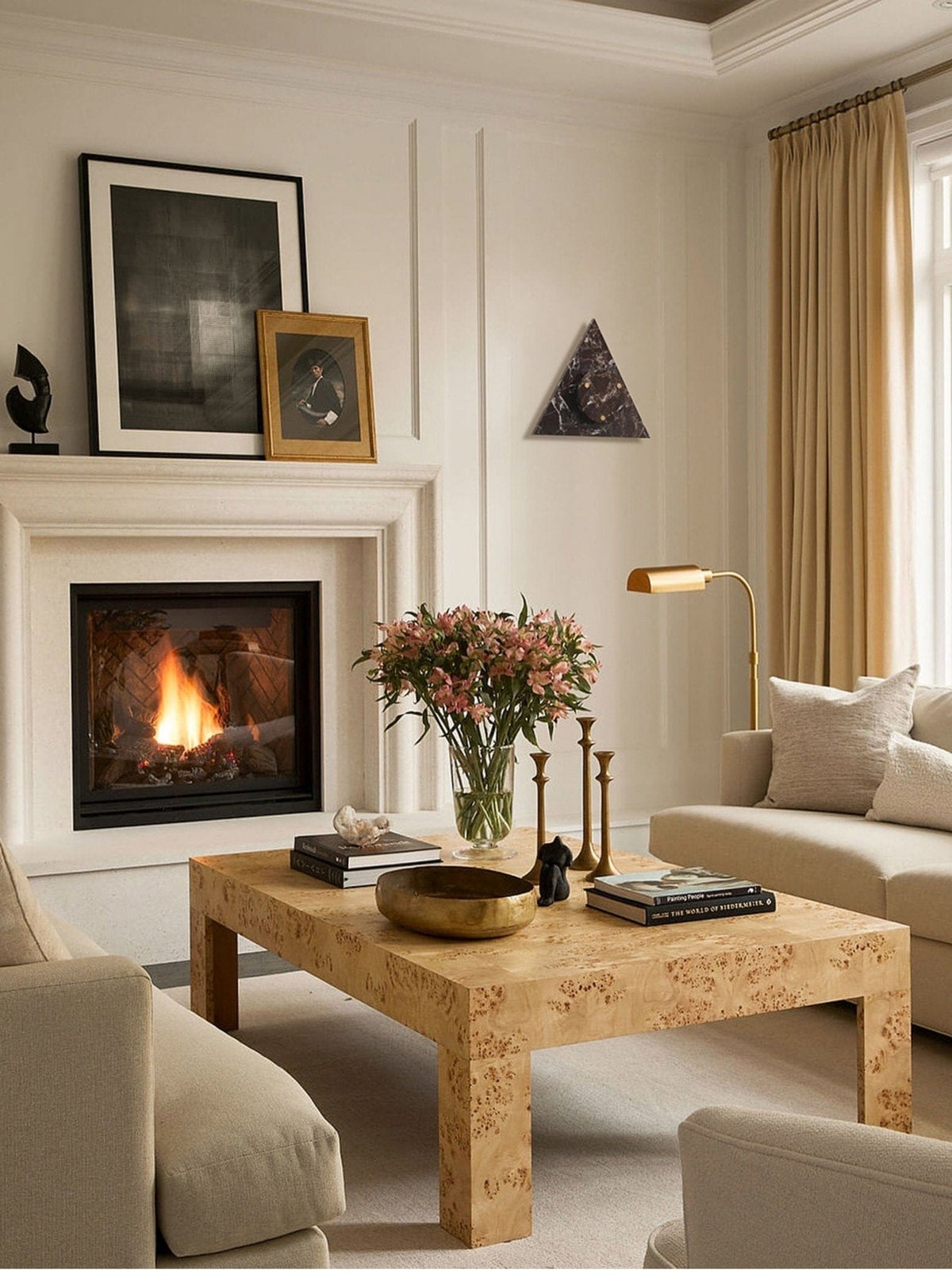 Nøordka Light Bespoke Wall Light Fixture Triangular Marble Contemporary Wall Light