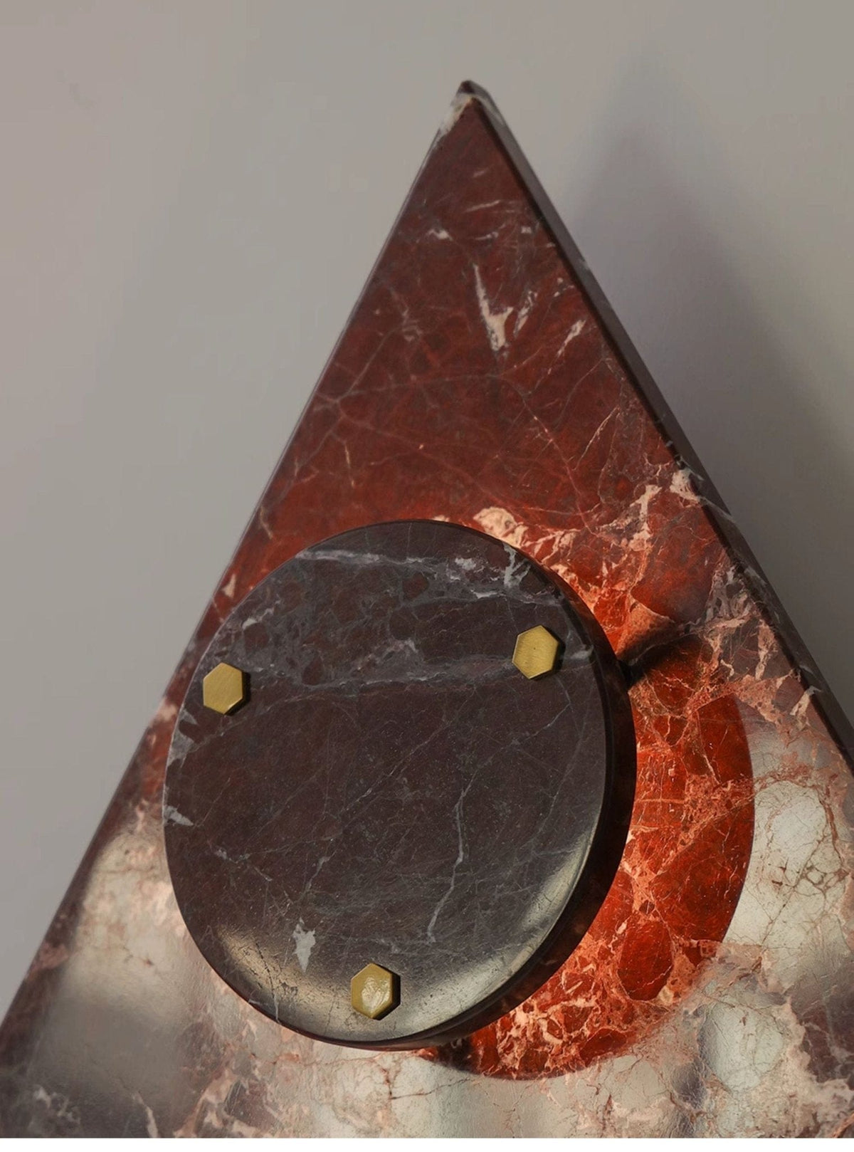 Nøordka Light Bespoke Wall Light Fixture Triangular Marble Contemporary Wall Light