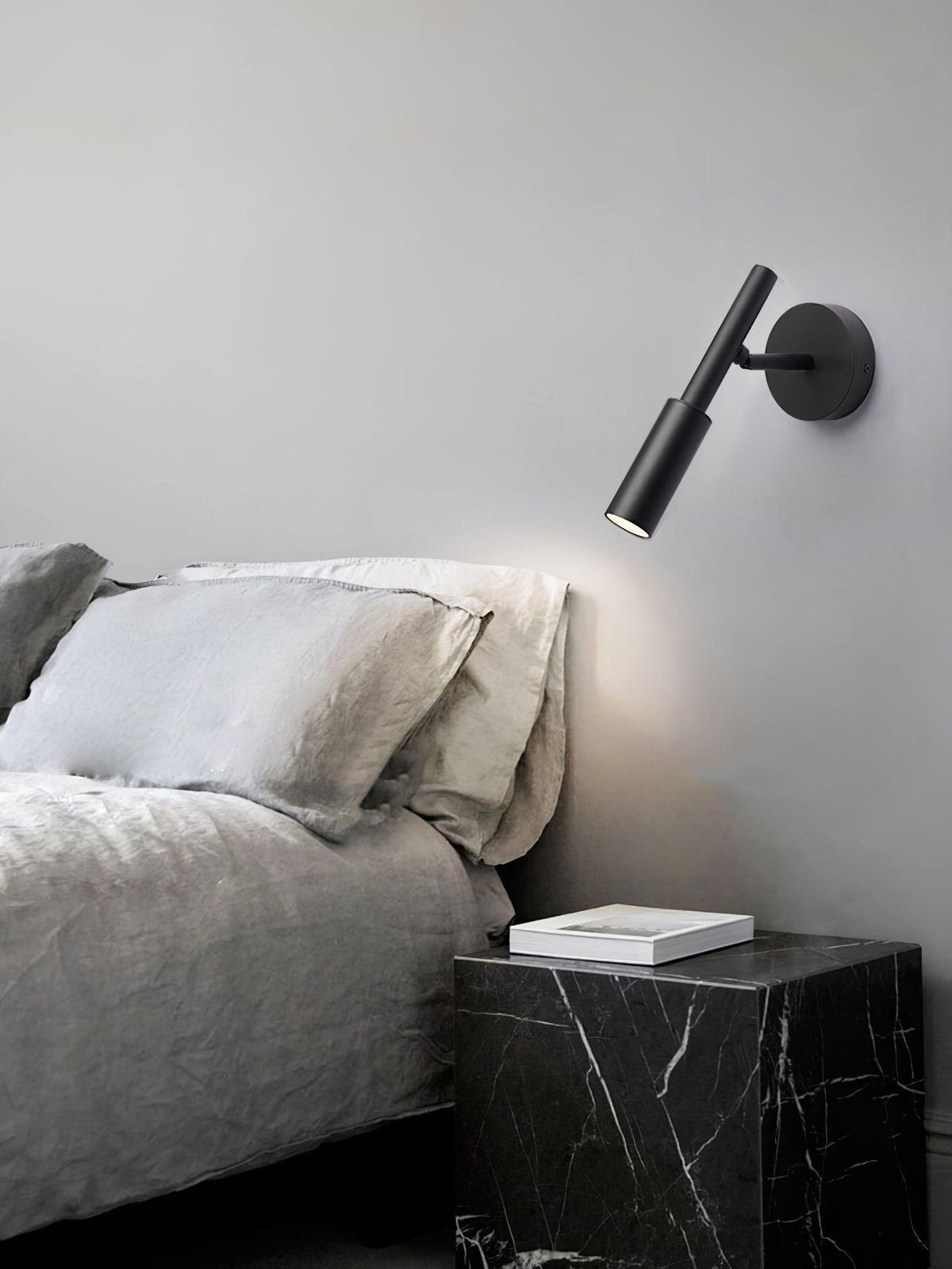 Nøordka Light Bespoke Wall Light Fixture Tubular Contemporary Bedhead Mounted Wall Light