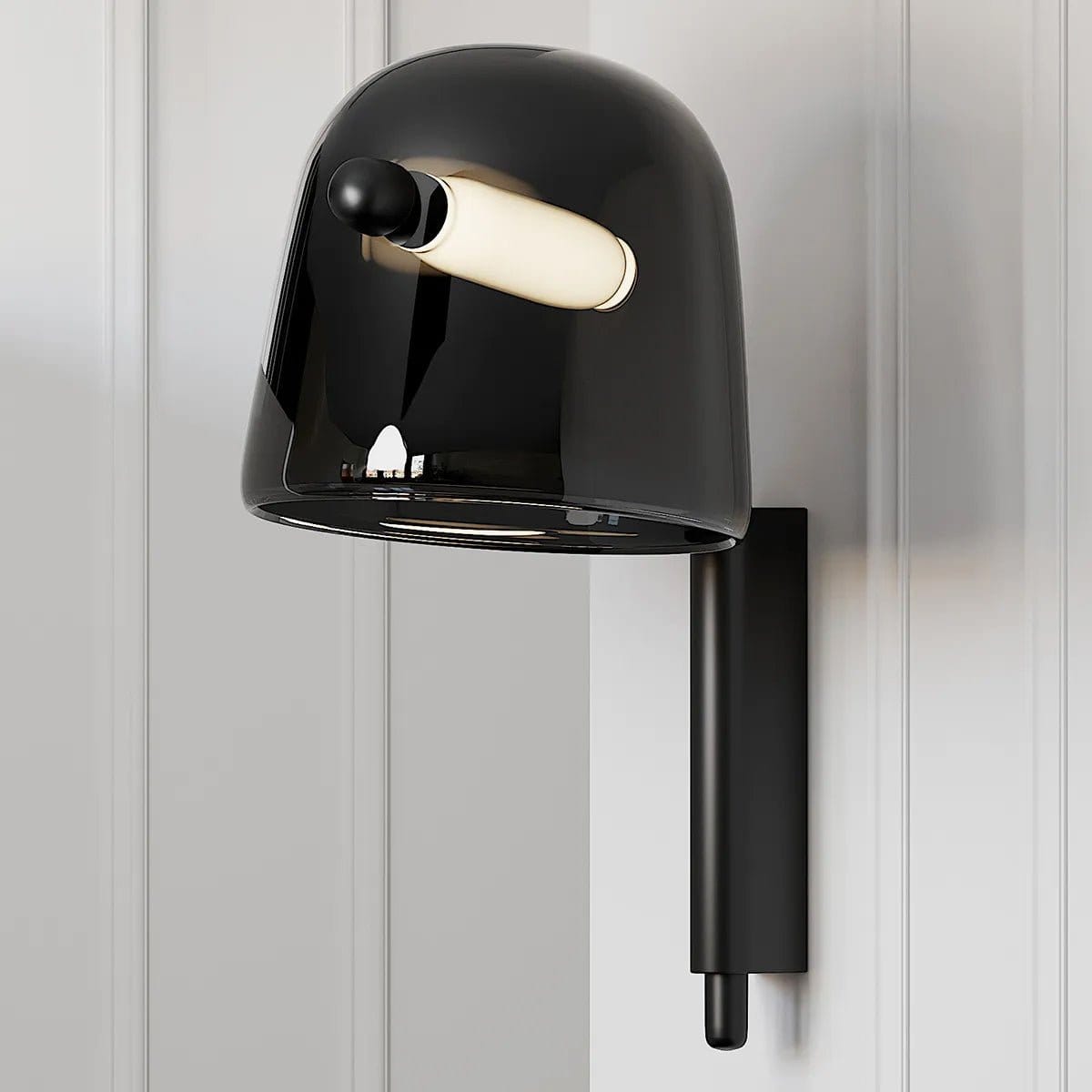 Nøordka Light Bespoke Wall Light Fixture Tubular Handblown Glass Contemporary Wall Light