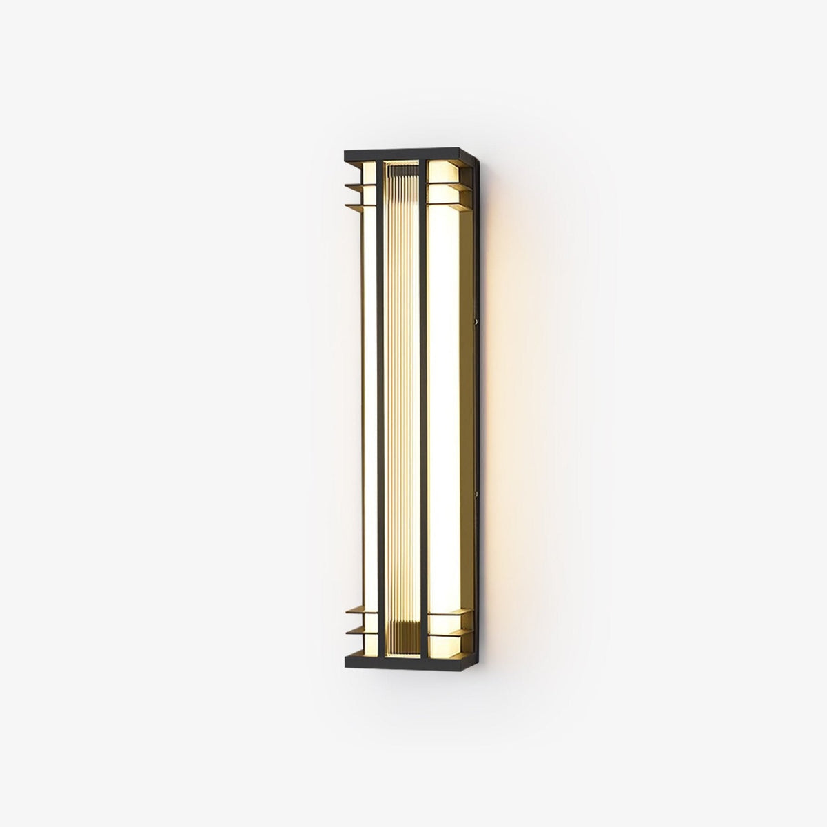 Nøordka Light Bespoke Wall Light Fixture Vertical Stainless Steel Contemporary Wall Light